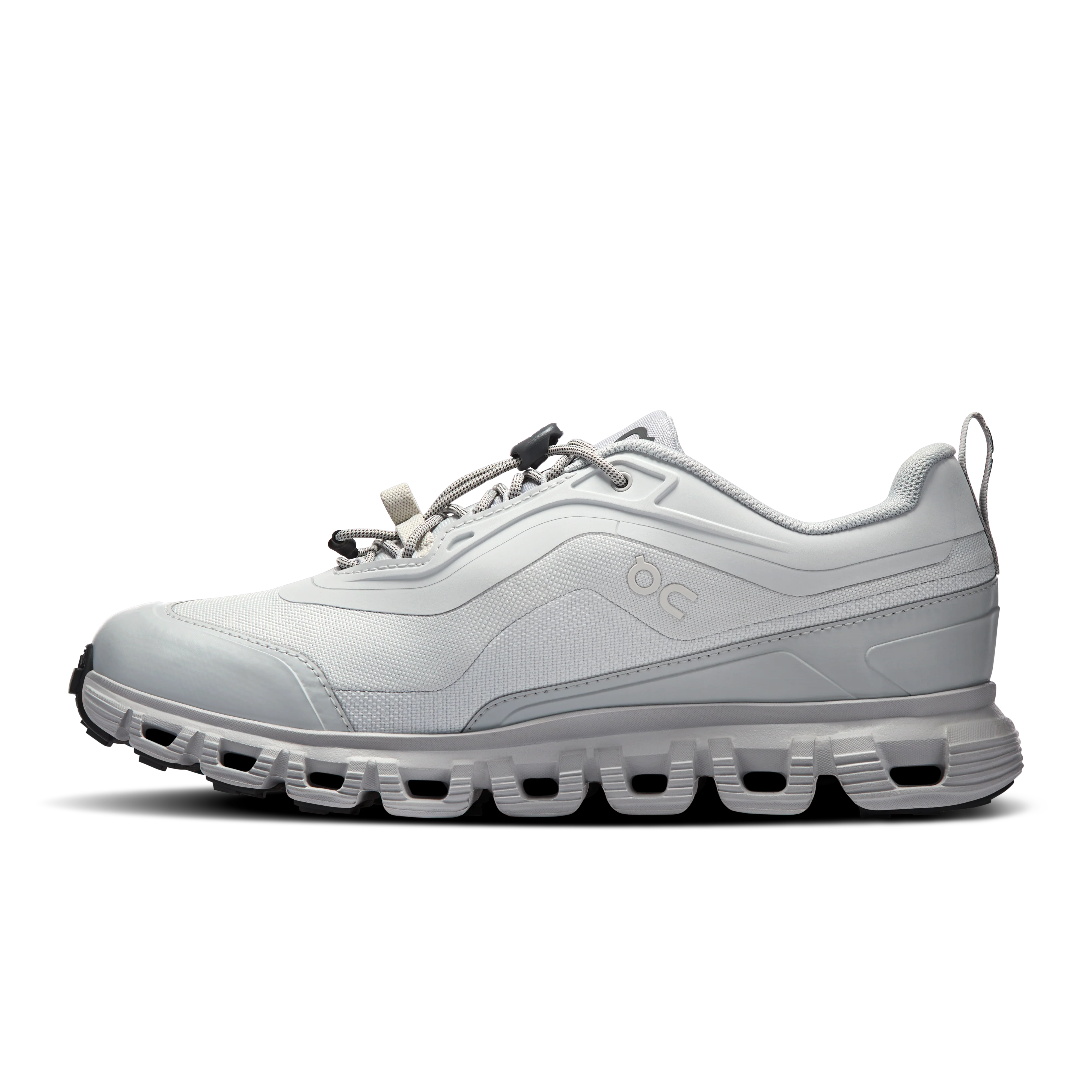 On Running Women's Cloud 6 Geo Waterproof Shoes - Wolf / Wolf - Image 4