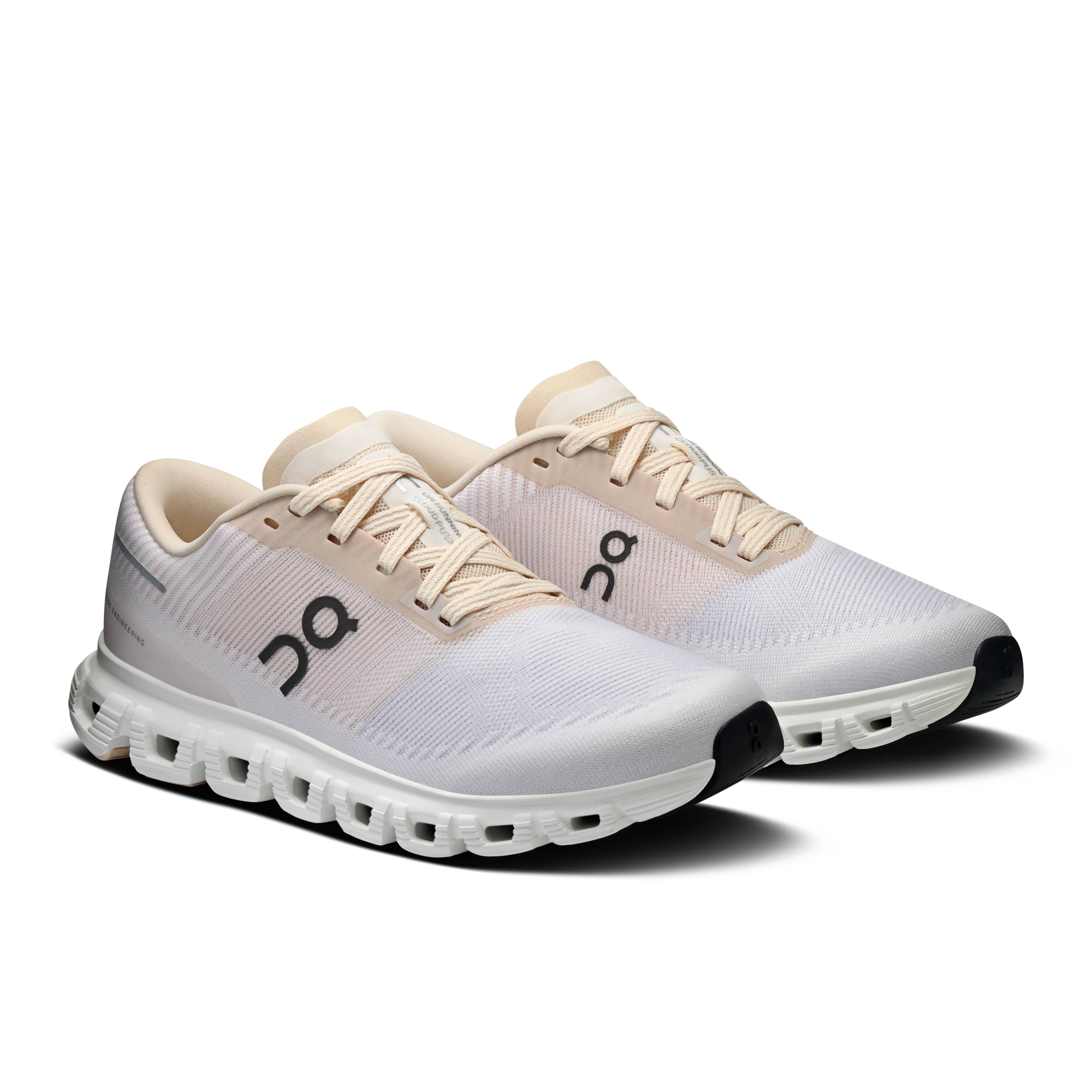 On Running Women's Cloud 6 Push Shoes - Sand / Wolf - Image 2