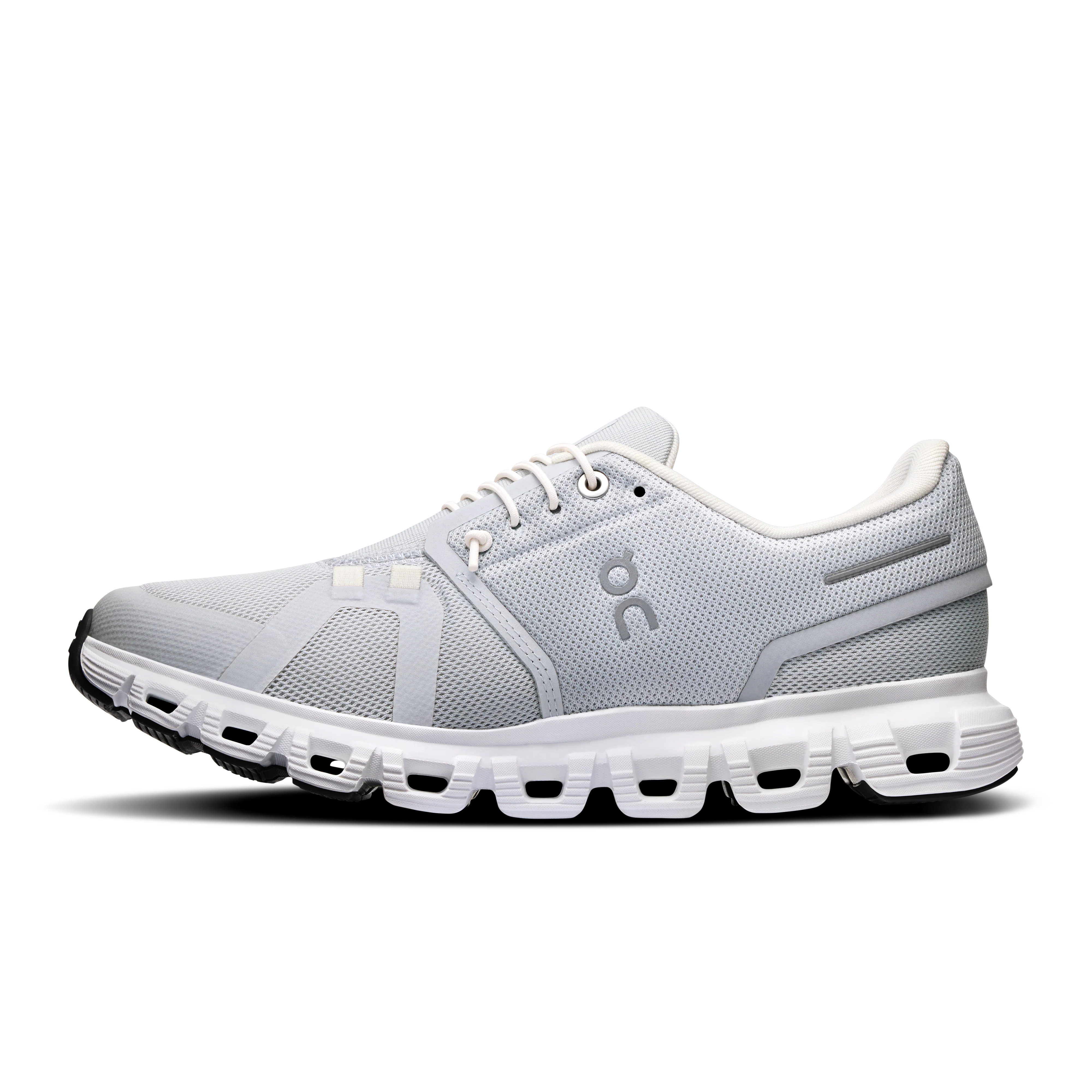 On Running Women's Cloud 6 Shoes - Glacier / White - Image 4