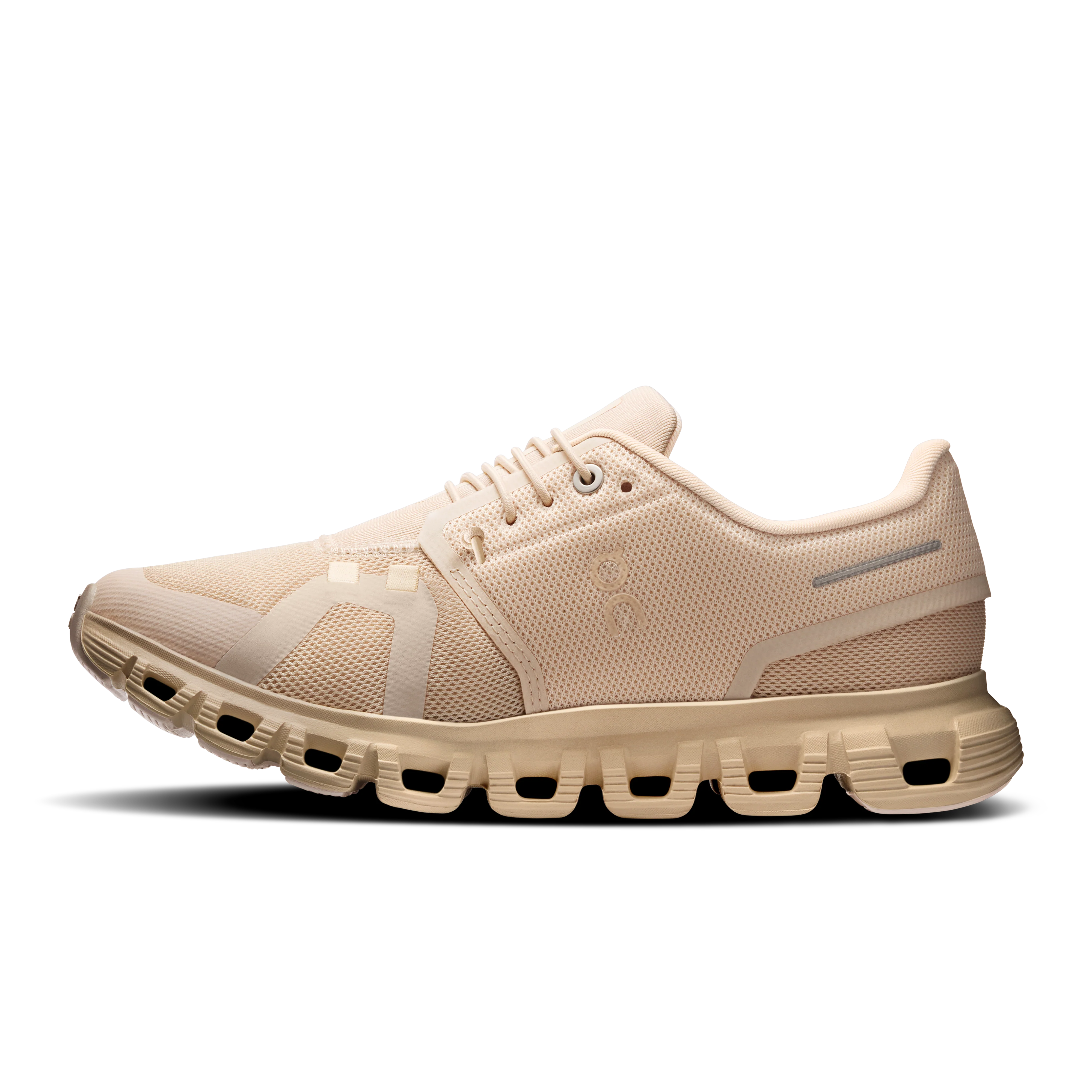 On Running Women's Cloud 6 Shoes - Sand / Sand - Image 4