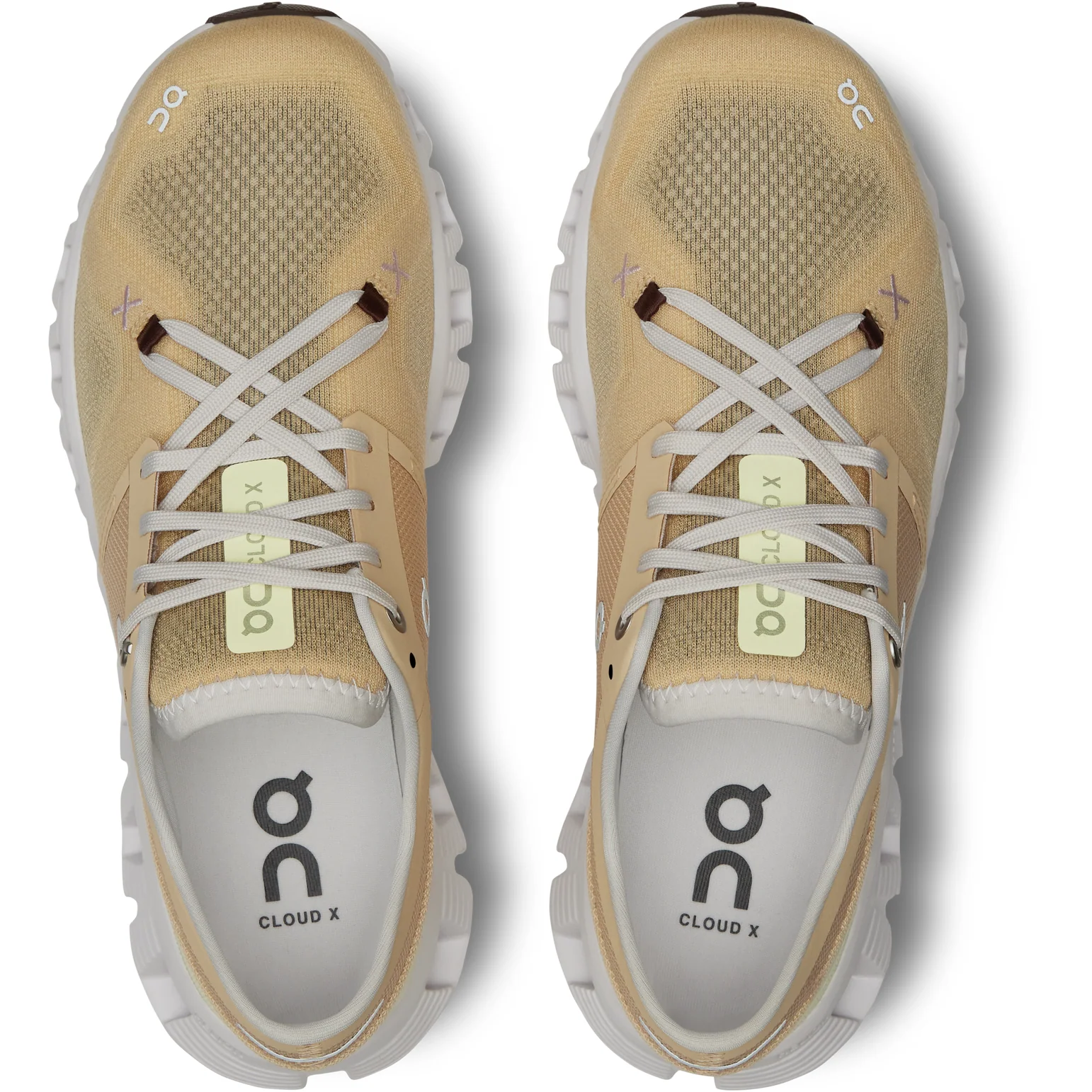 On Running Women's Cloud X 3 Shoes - Savannah / Frost - Image 2