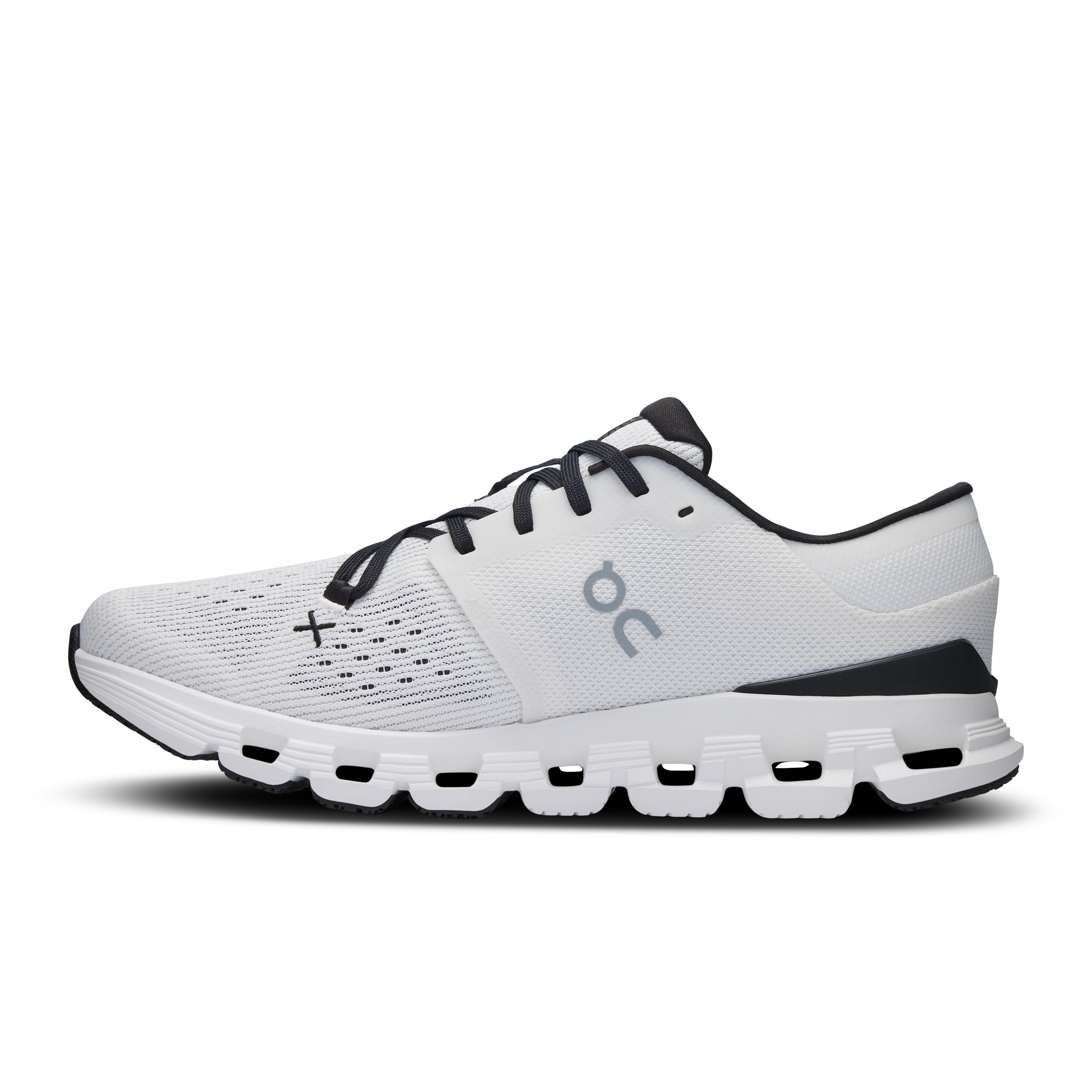 On Running Women's Cloud X 4 Shoes - Ivory / Black - Image 4