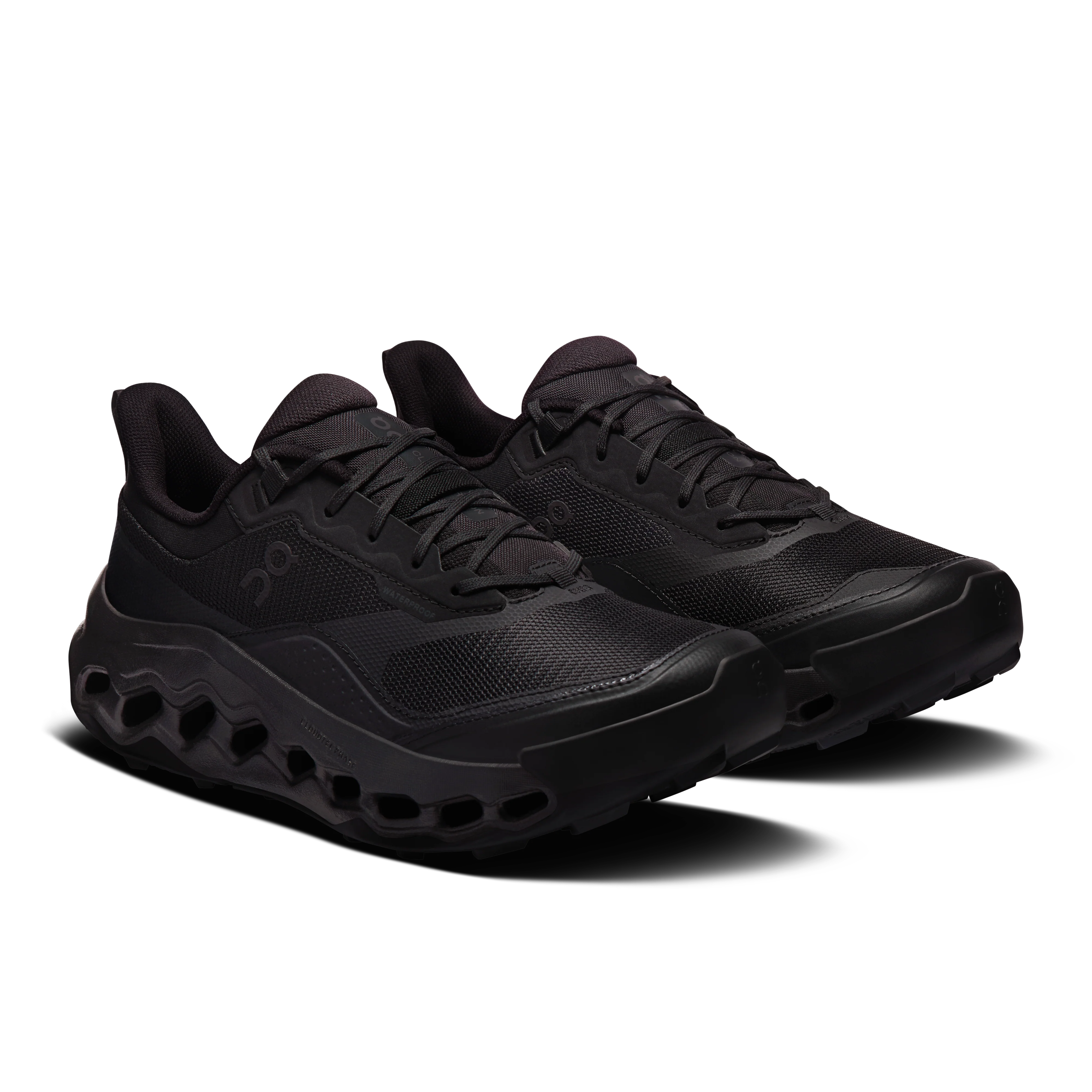 On Running Women's Cloudhorizon 2 Waterproof Shoes - Black / Black - Image 2