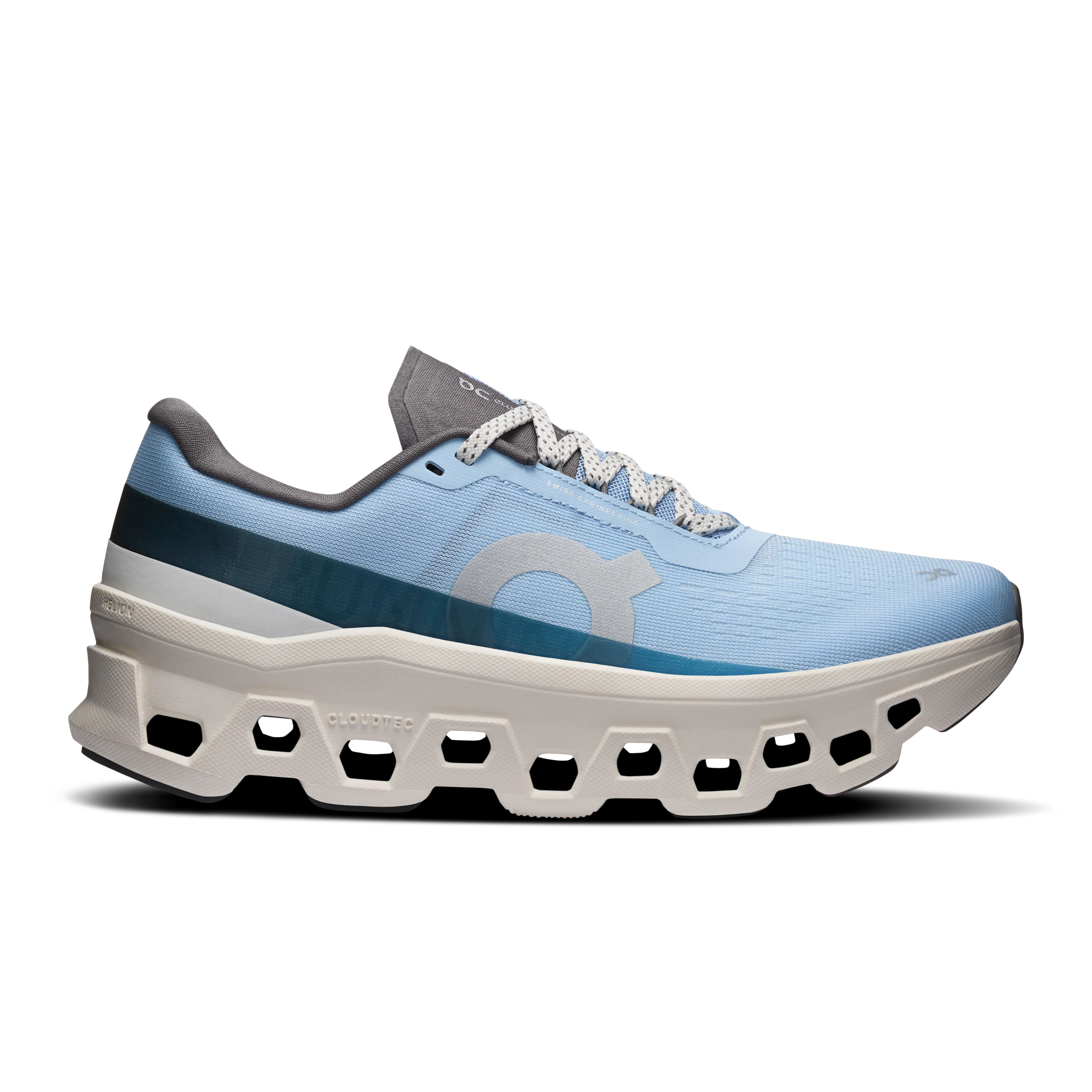 On Running Women's Cloudmonster 1 Shoes - Cerulean / Ice