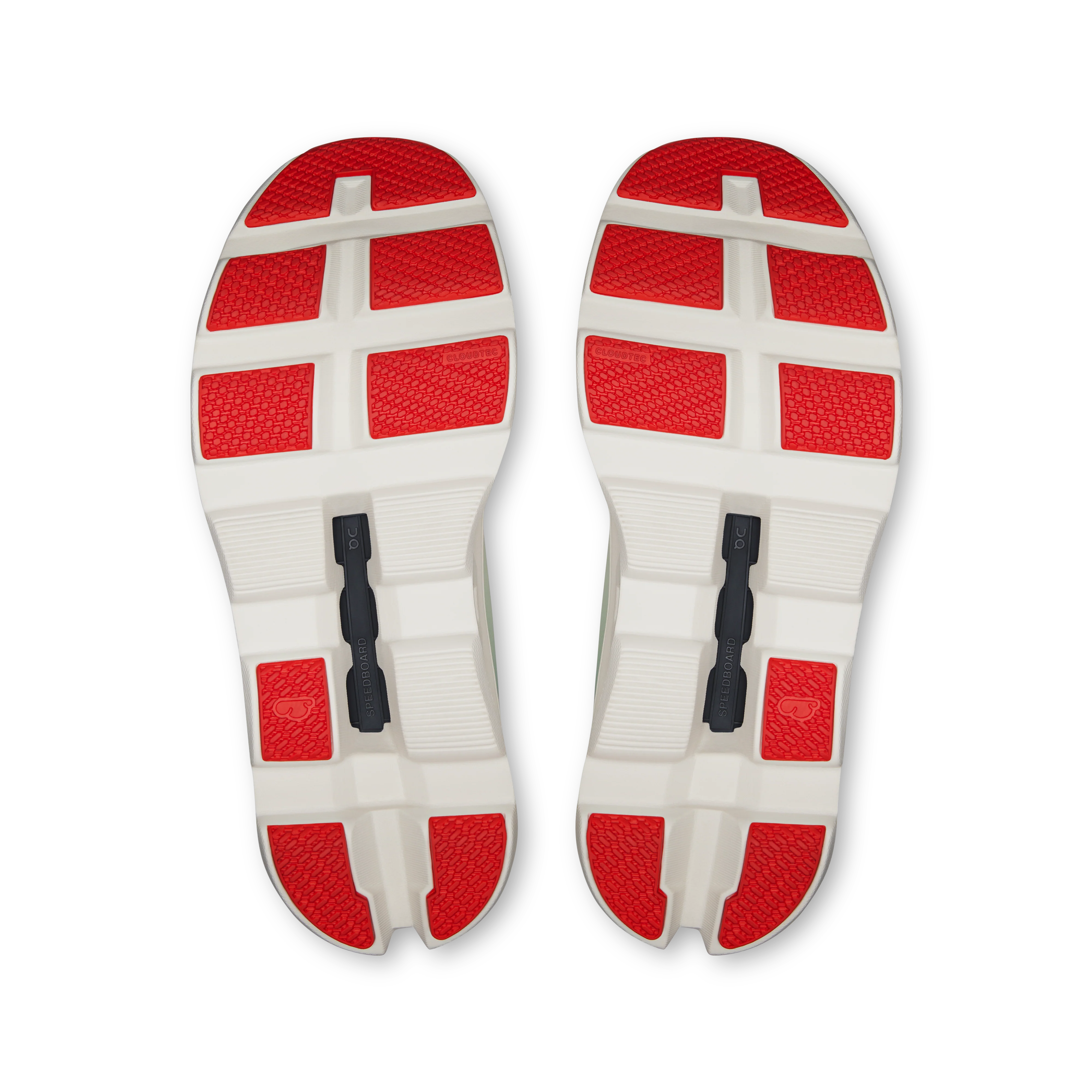 On Running Women's Cloudmonster 1 Shoes - Ivory / Creek - Image 3