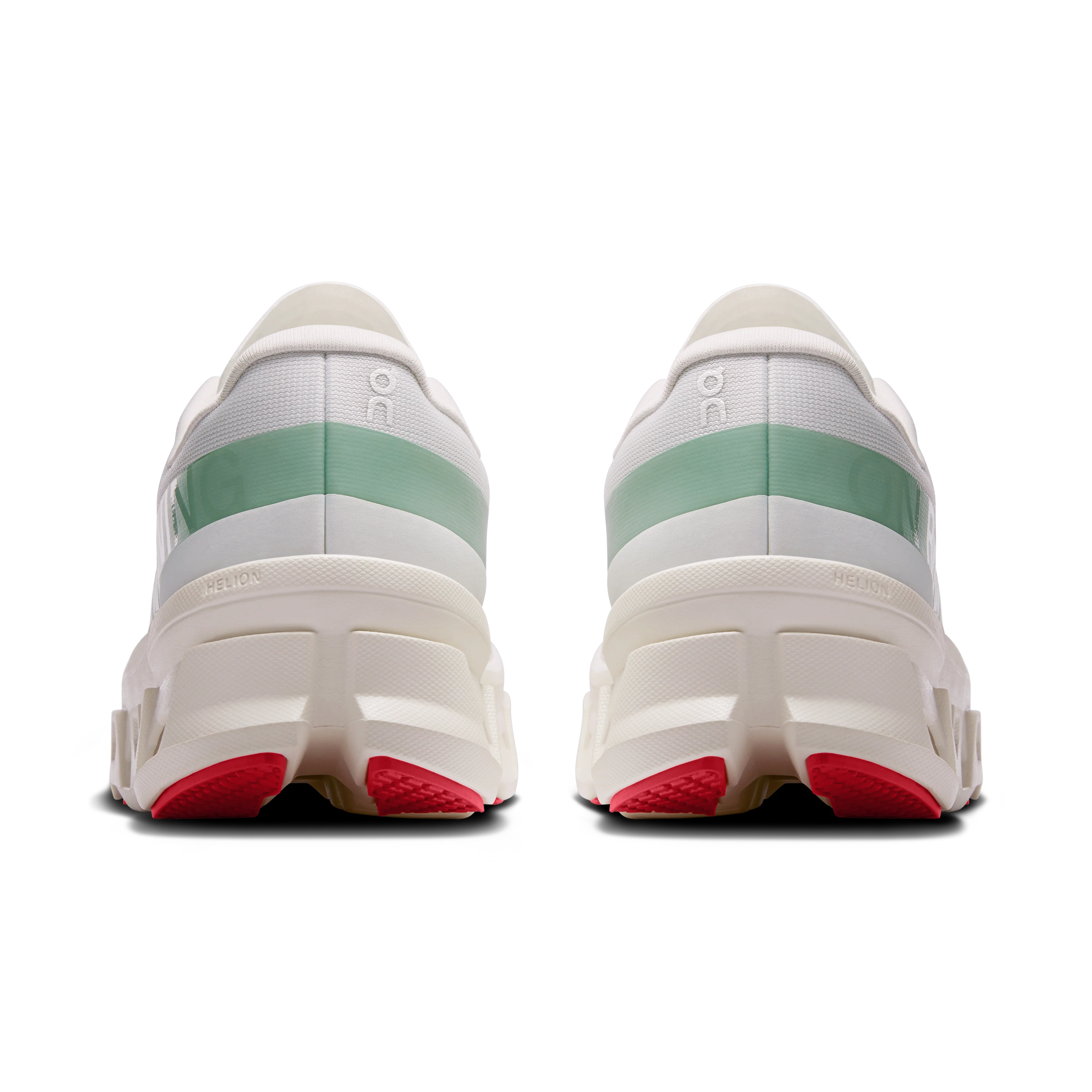 On Running Women's Cloudmonster 1 Shoes - Ivory / Creek - Image 5