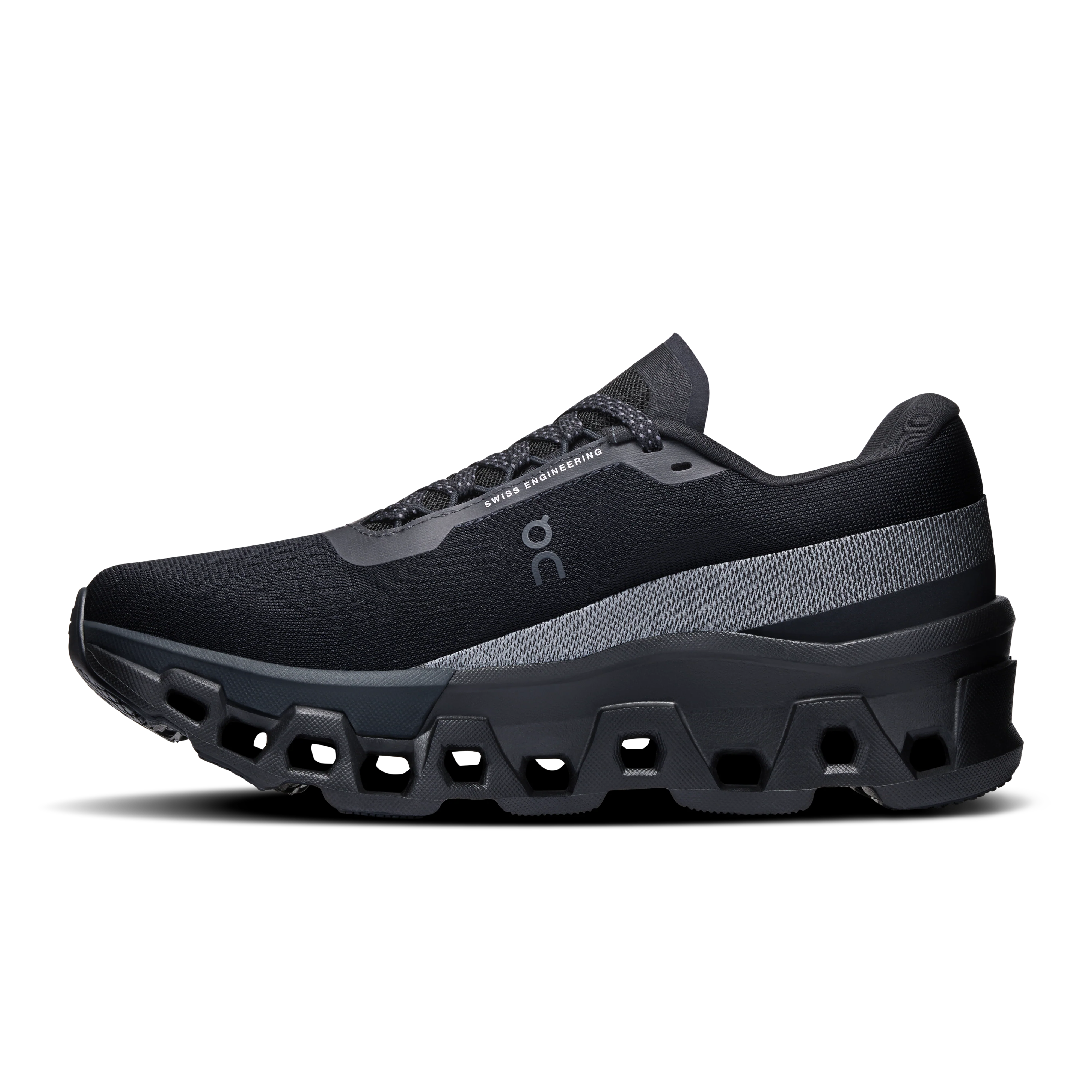 On Running Women's Cloudmonster 2 Shoes - Black / Eclipse - Image 5