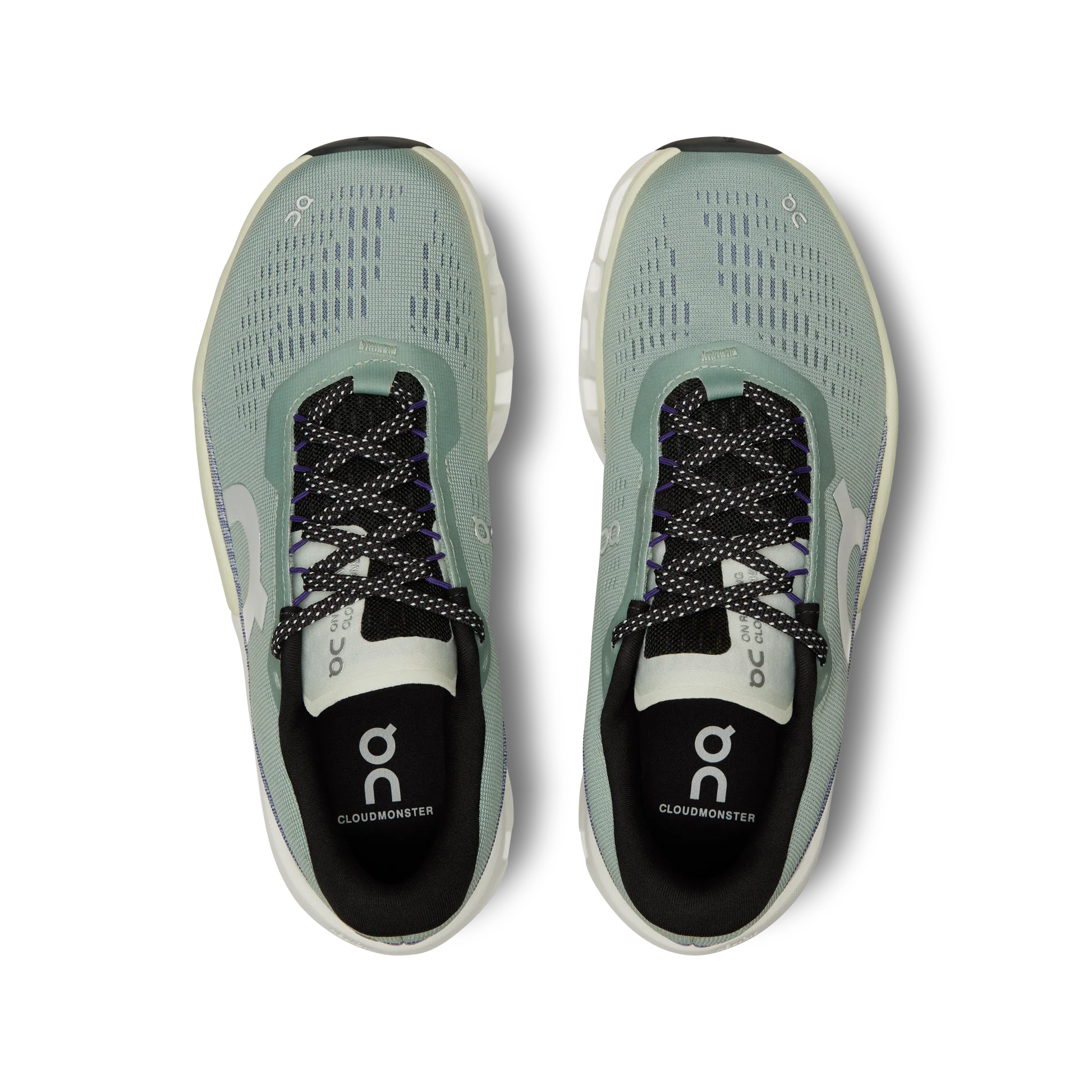 On Running Women's Cloudmonster 2 Shoes - Mineral / Aloe - Image 5