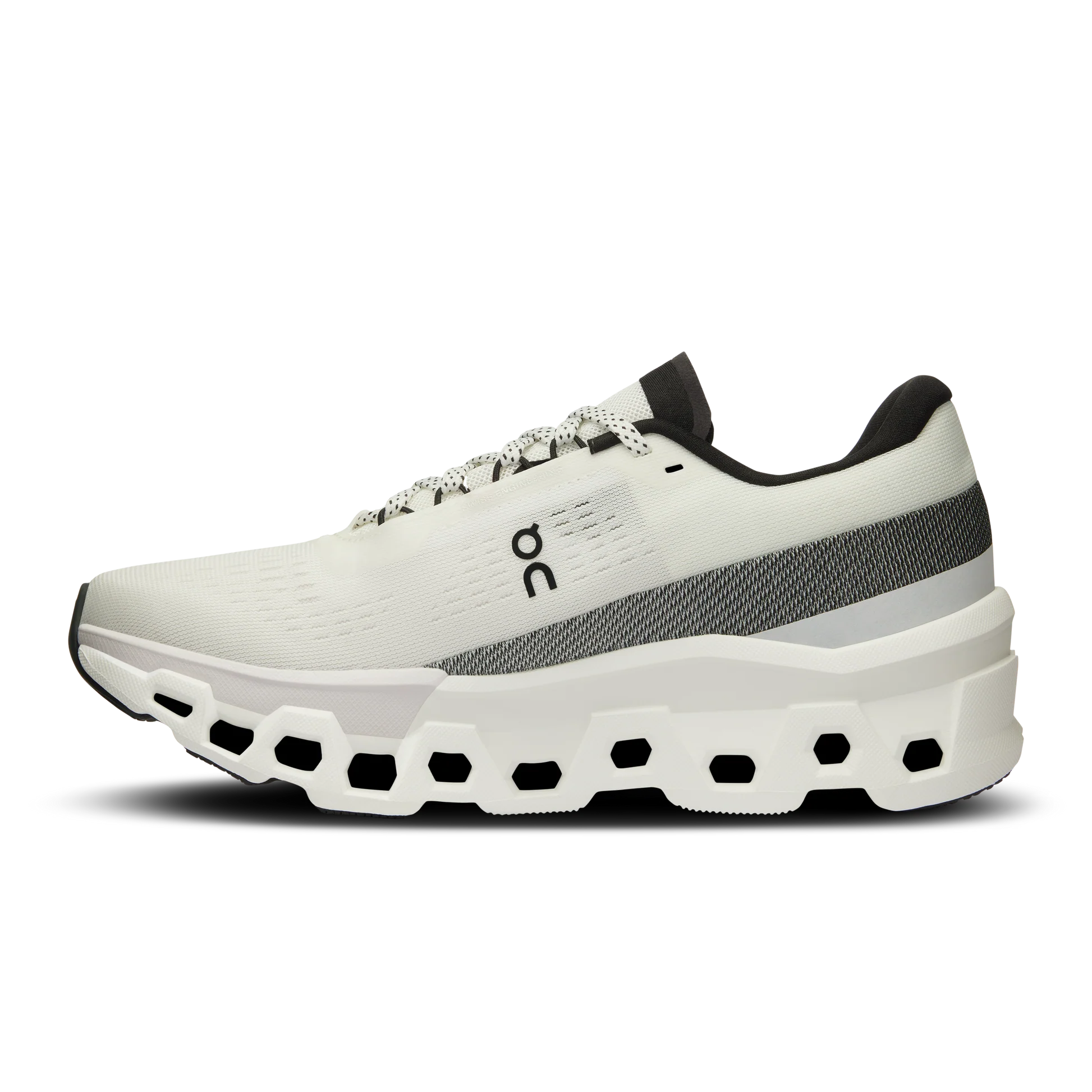 On Running Women's Cloudmonster 2 Shoes - Undyed / Frost - Image 3