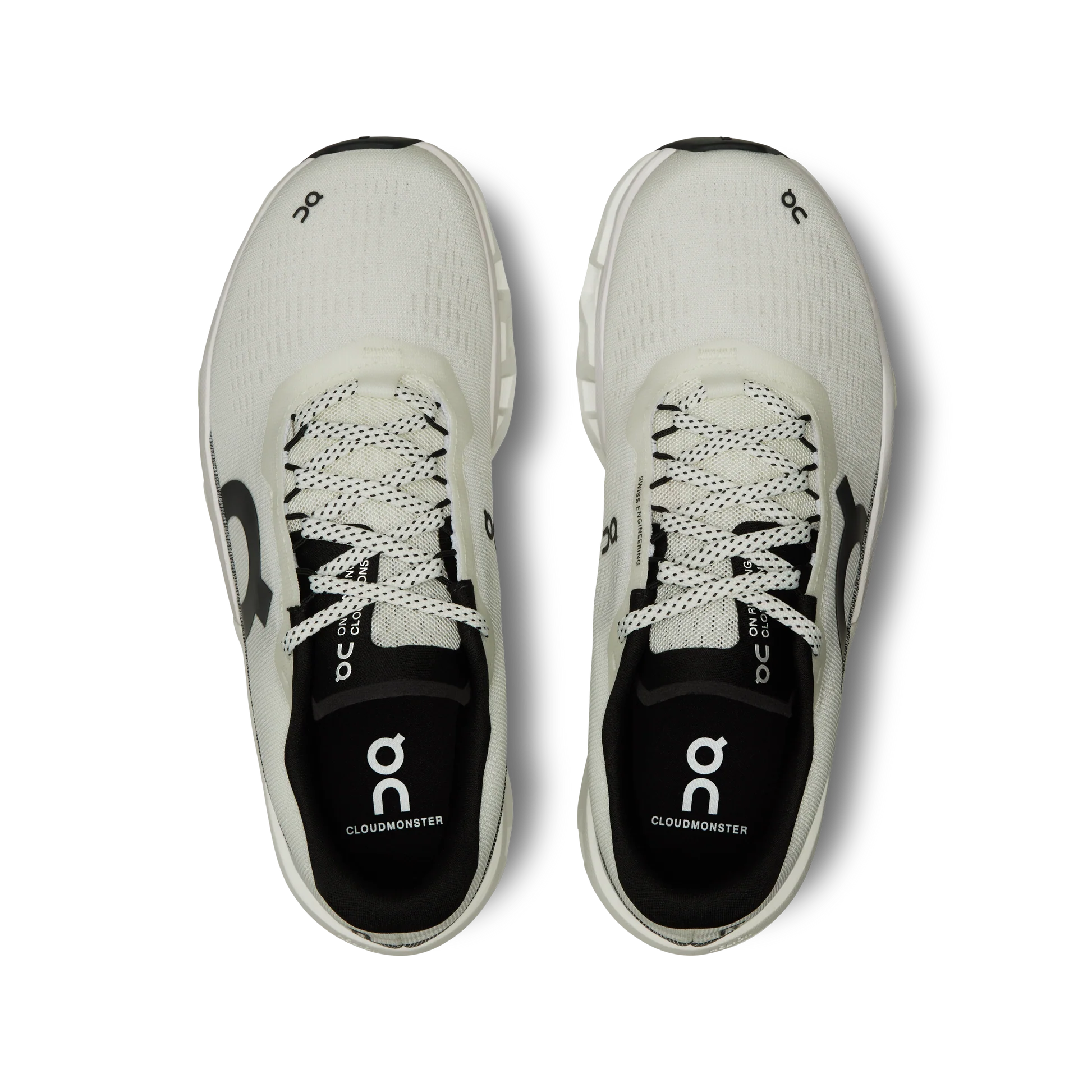 On Running Women's Cloudmonster 2 Shoes - Undyed / Frost - Image 4