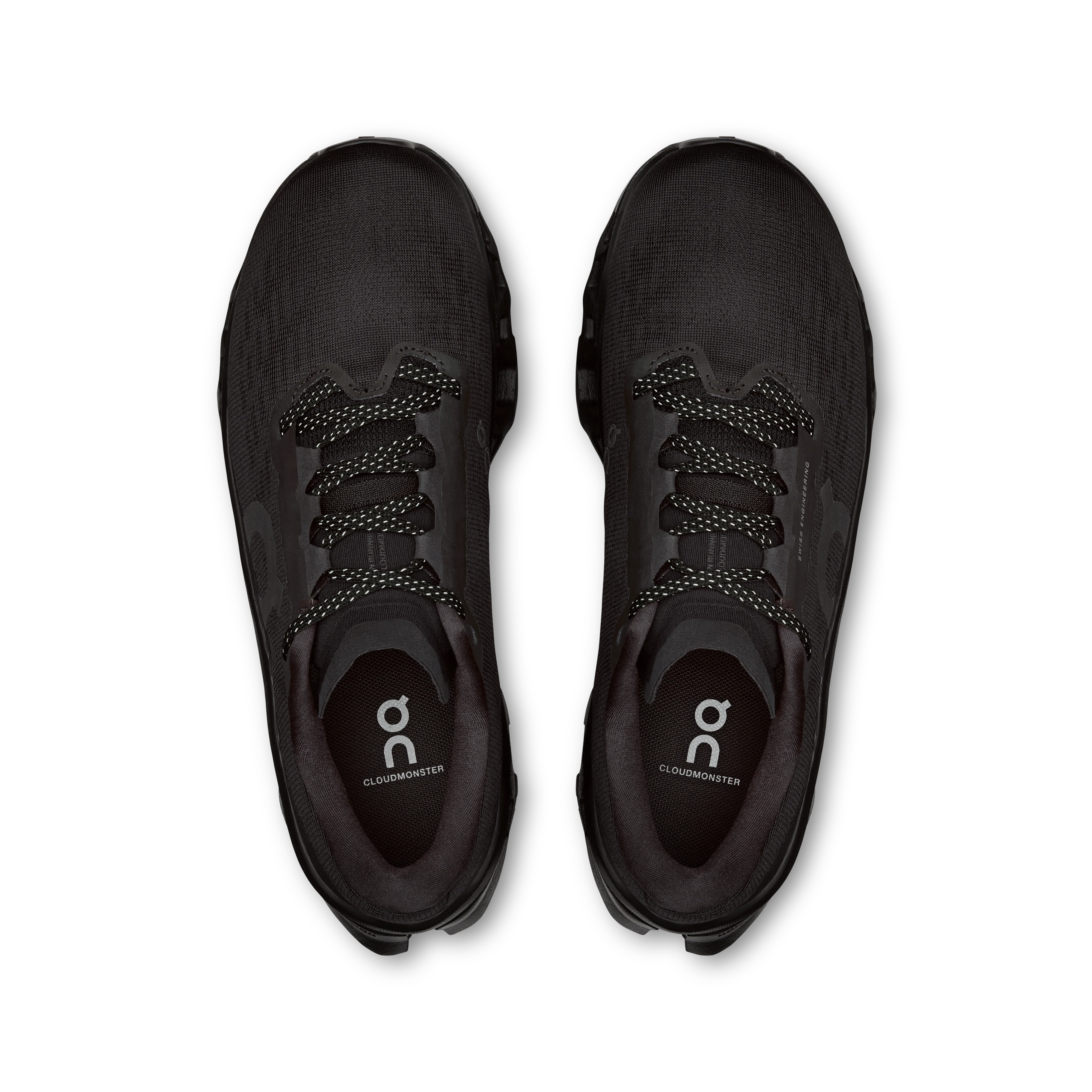 On Running Women's Cloudmonster 3 Shoes - Black / Black - Image 3