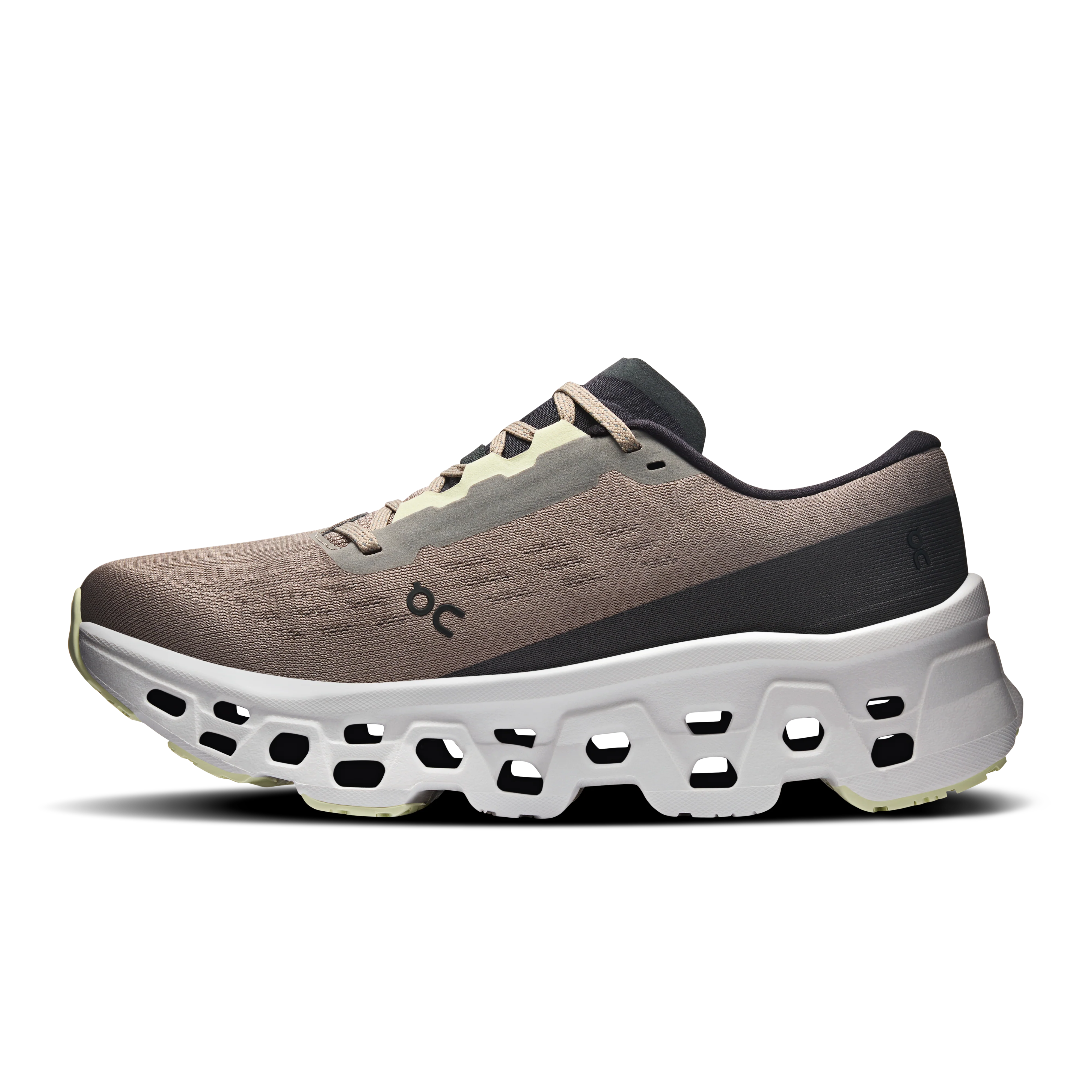 On Running Women's Cloudmonster 3 Shoes - Cinder / Ivory - Image 4