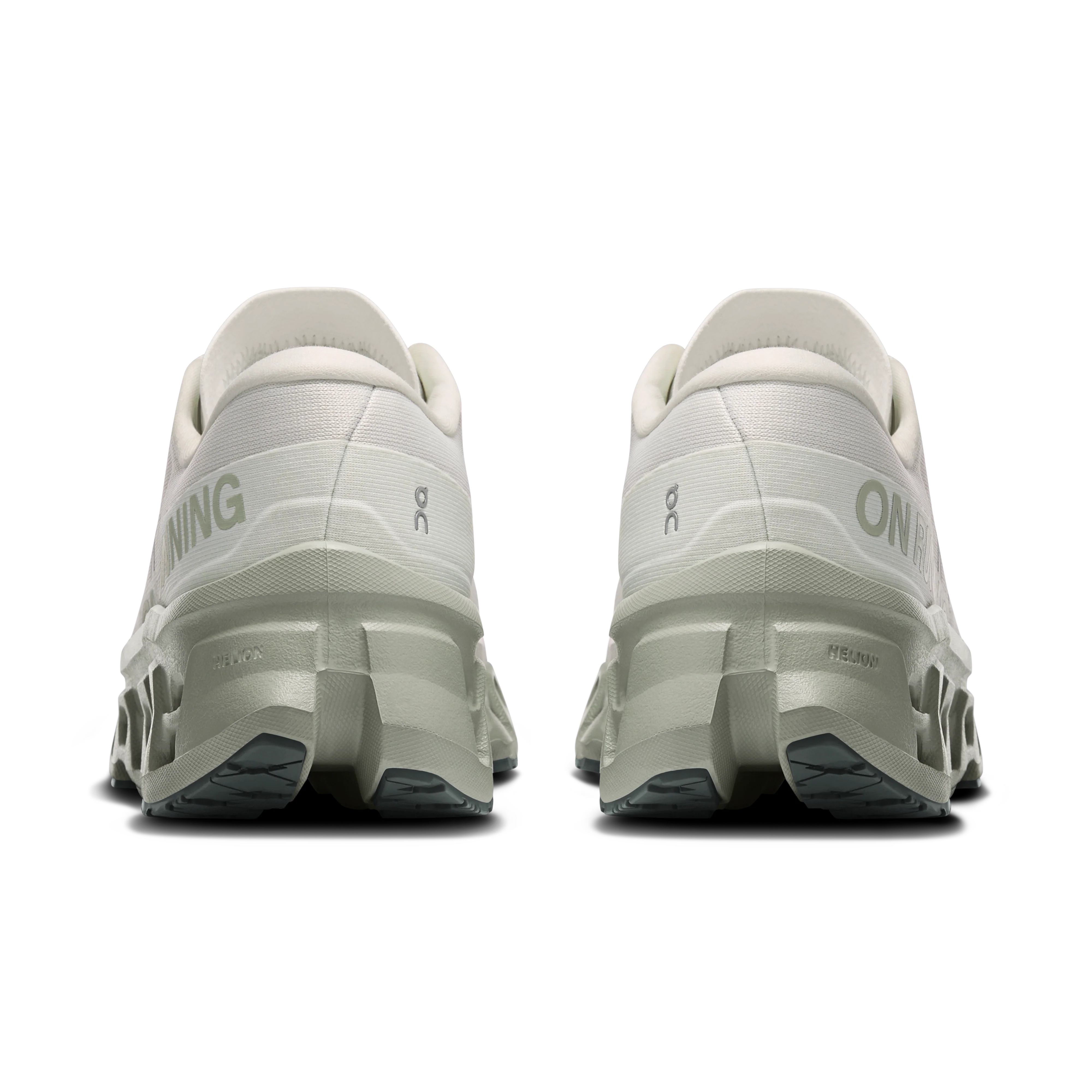 On Running Women's Cloudmonster 3 Shoes - Ivory / Tin - Image 5