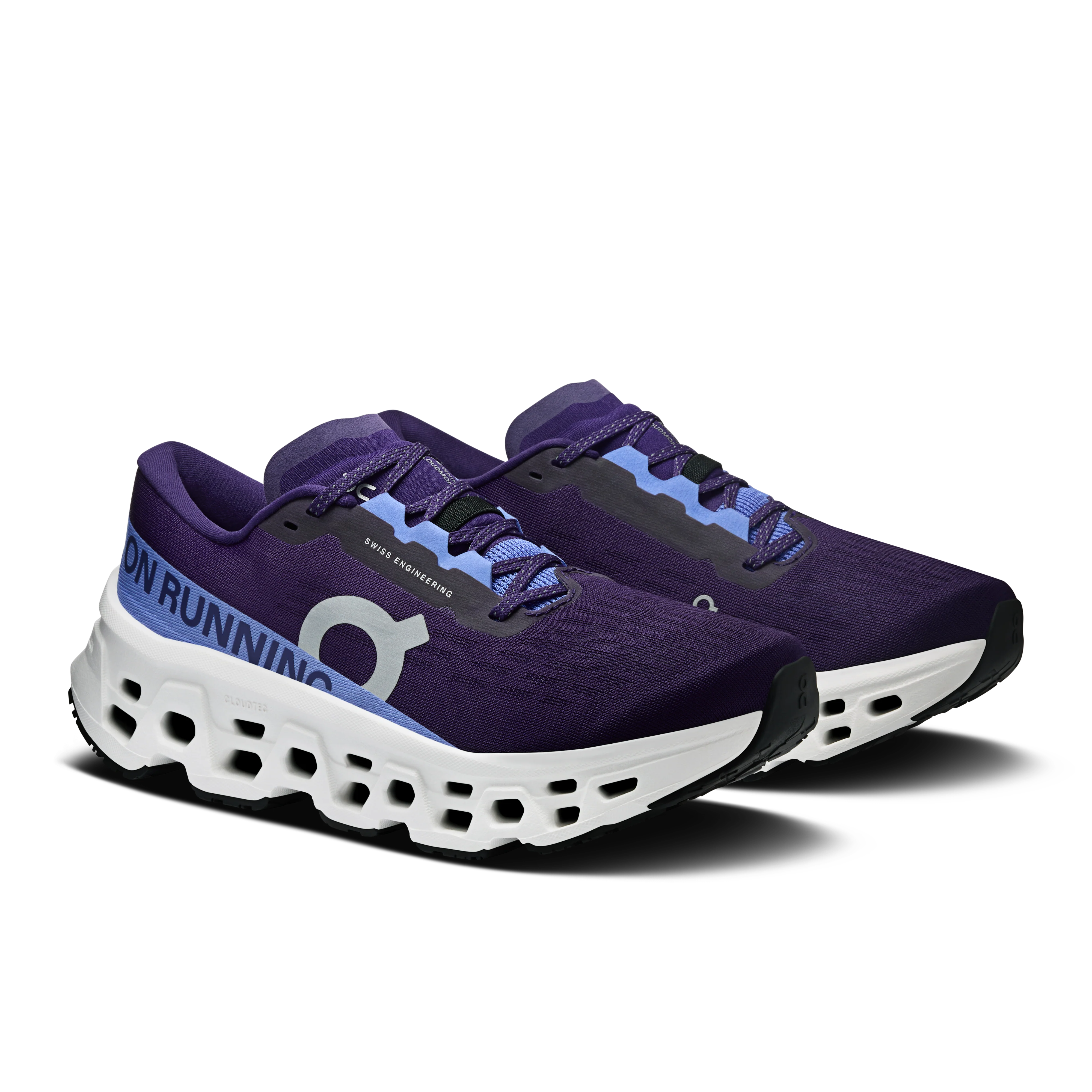 On Running Women's Cloudmonster 3 Shoes - Nebula / Ivory - Image 2