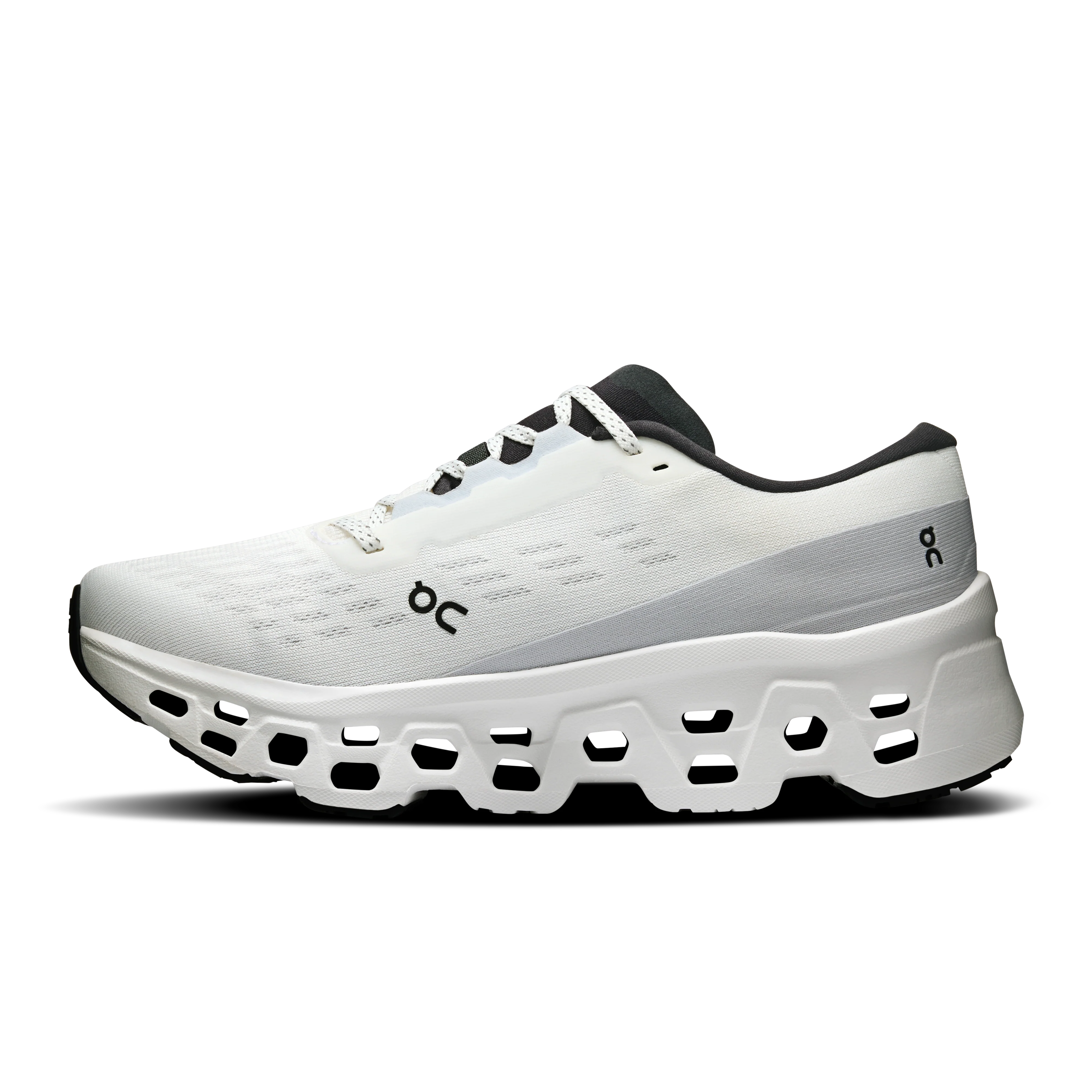 On Running Women's Cloudmonster 3 Shoes - White / White - Image 5