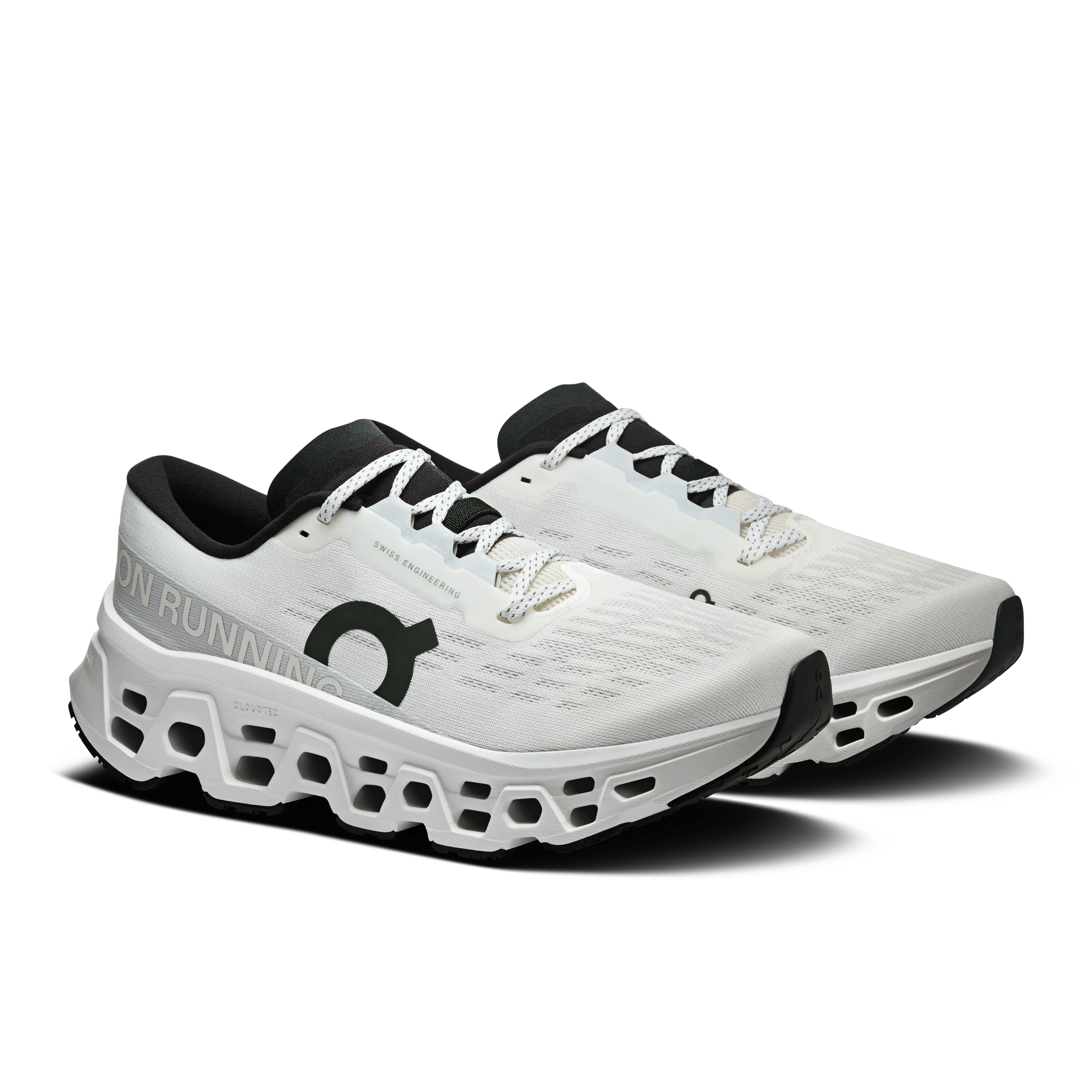 On Running Women's Cloudmonster 3 Shoes - White / White - Image 2