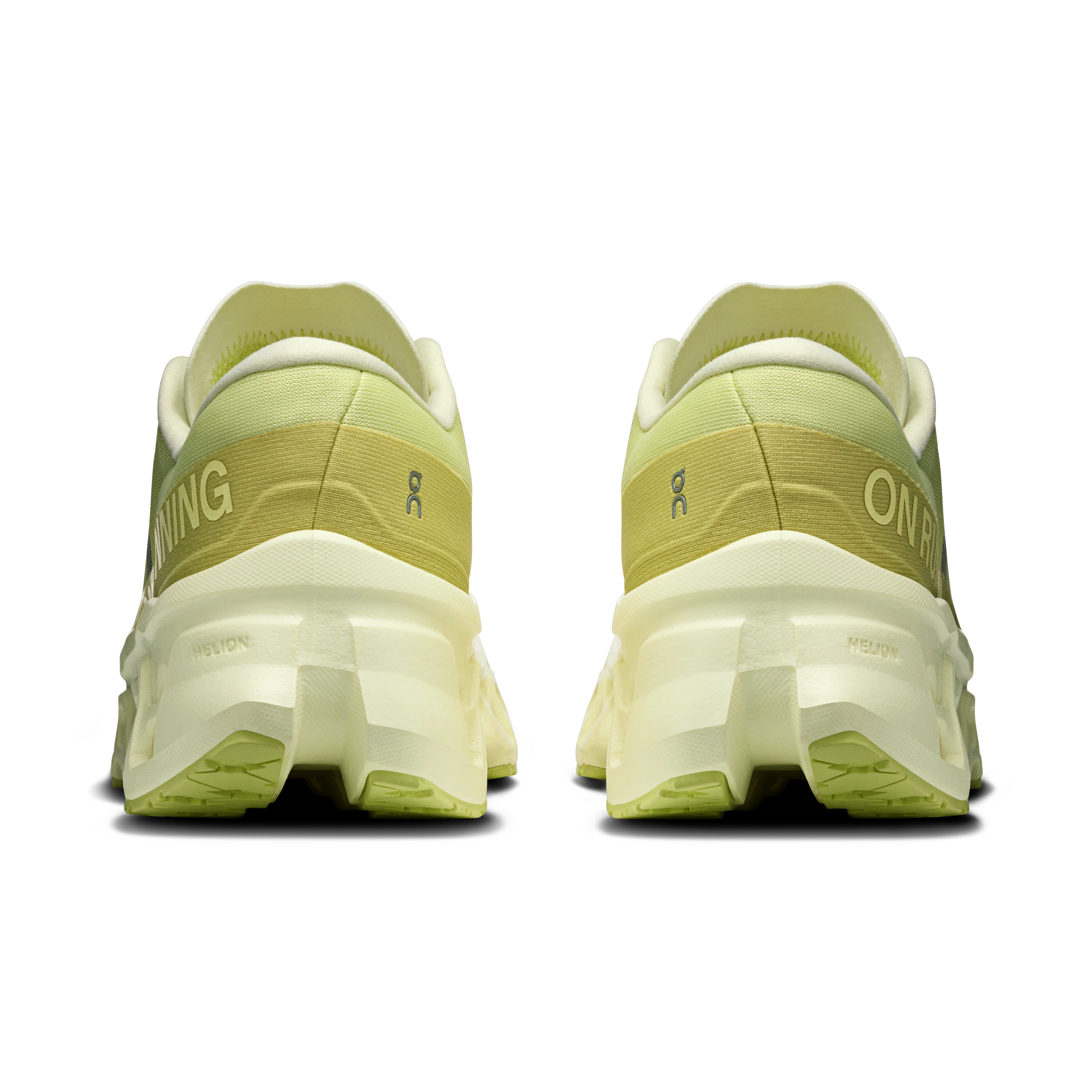 On Running Women's Cloudmonster 3 Wide Shoes - Limelight / Seedling - Image 5