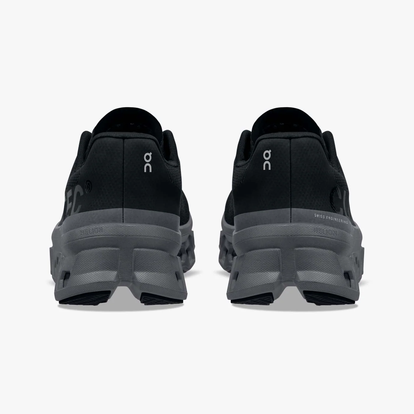 On Running Women's Cloudmonster Shoes - Black / Magnet - Image 6