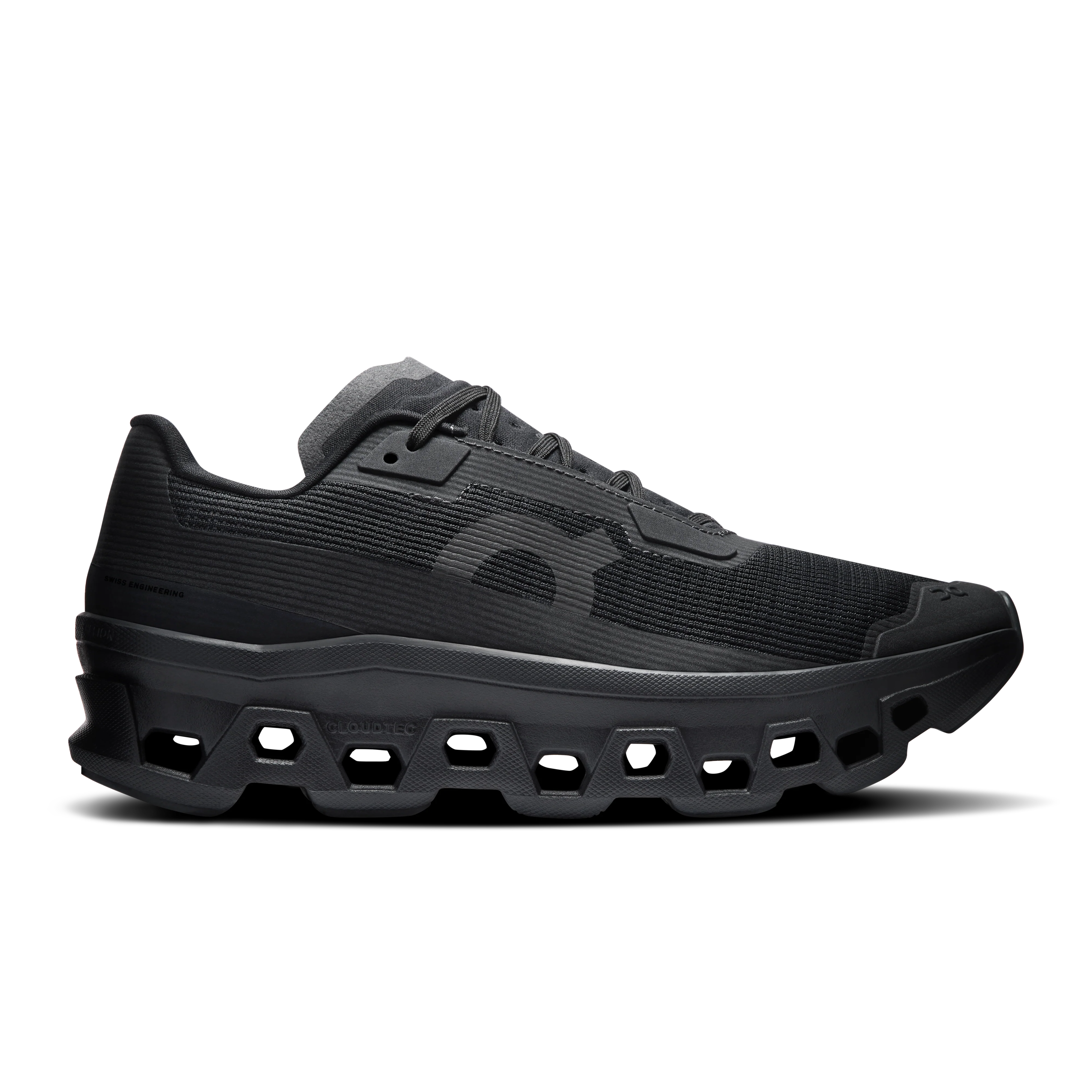 On Running Women's Cloudmonster Void Shoes - Black / Black