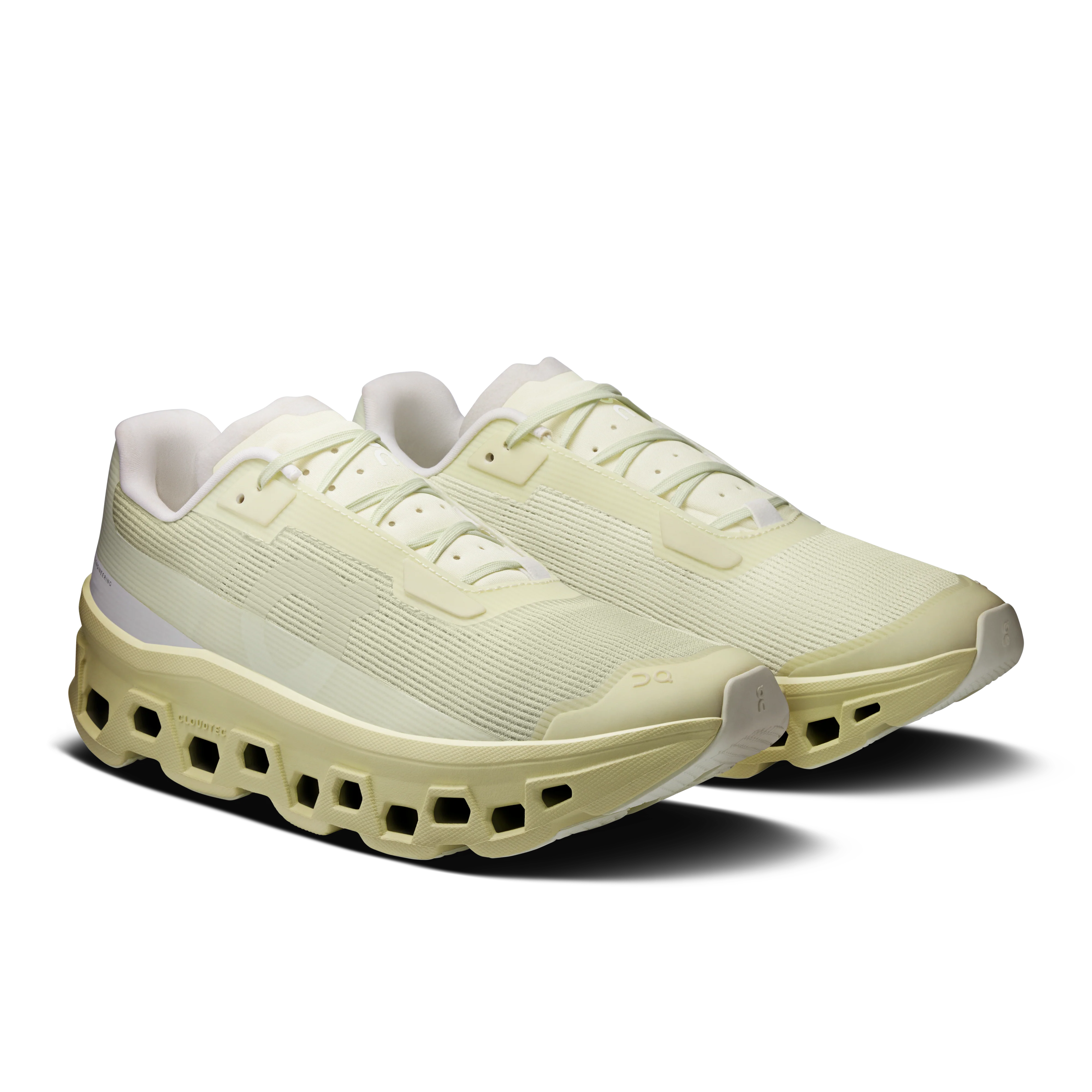 On Running Women's Cloudmonster Void Shoes - Seedling / Linen - Image 2