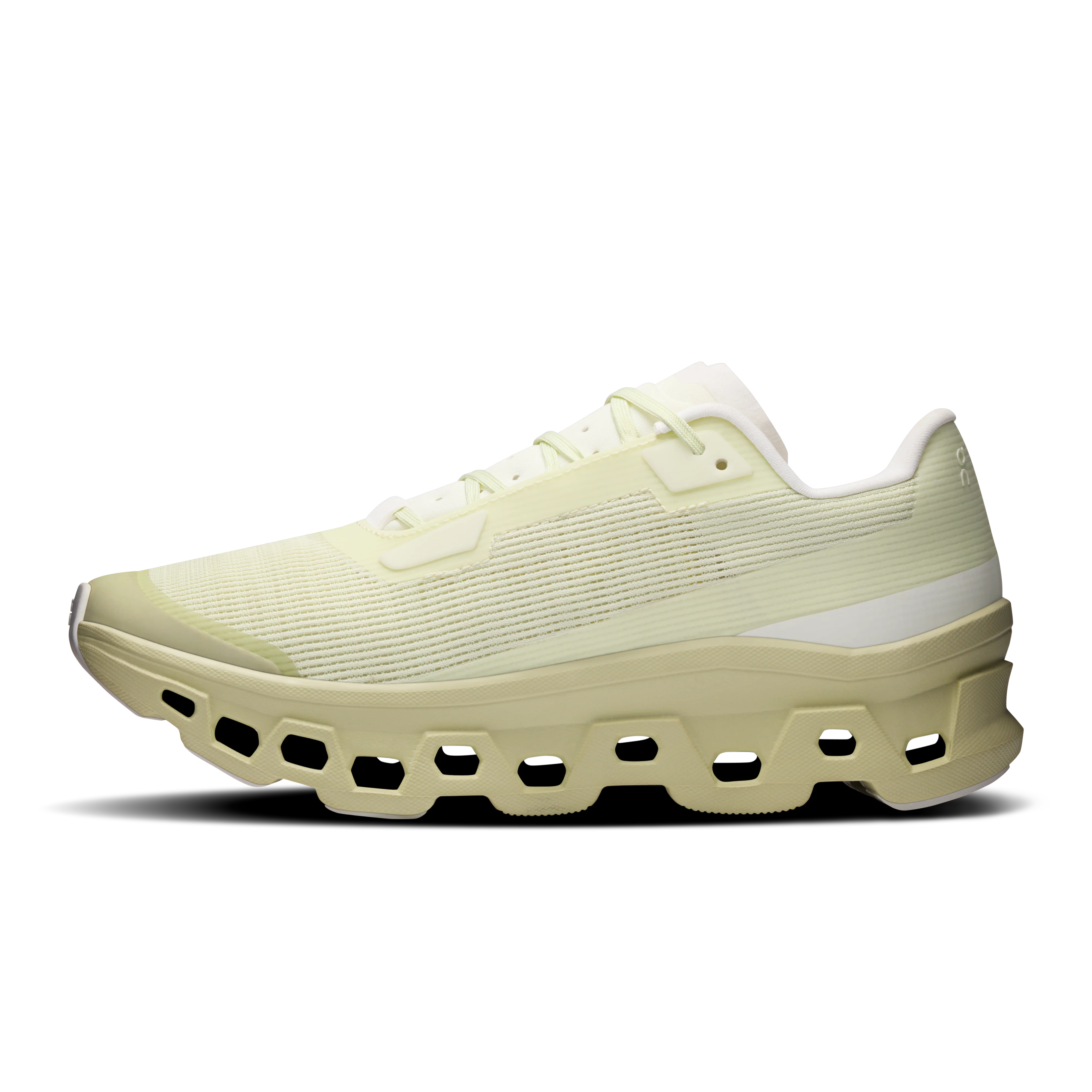 On Running Women's Cloudmonster Void Shoes - Seedling / Linen - Image 4