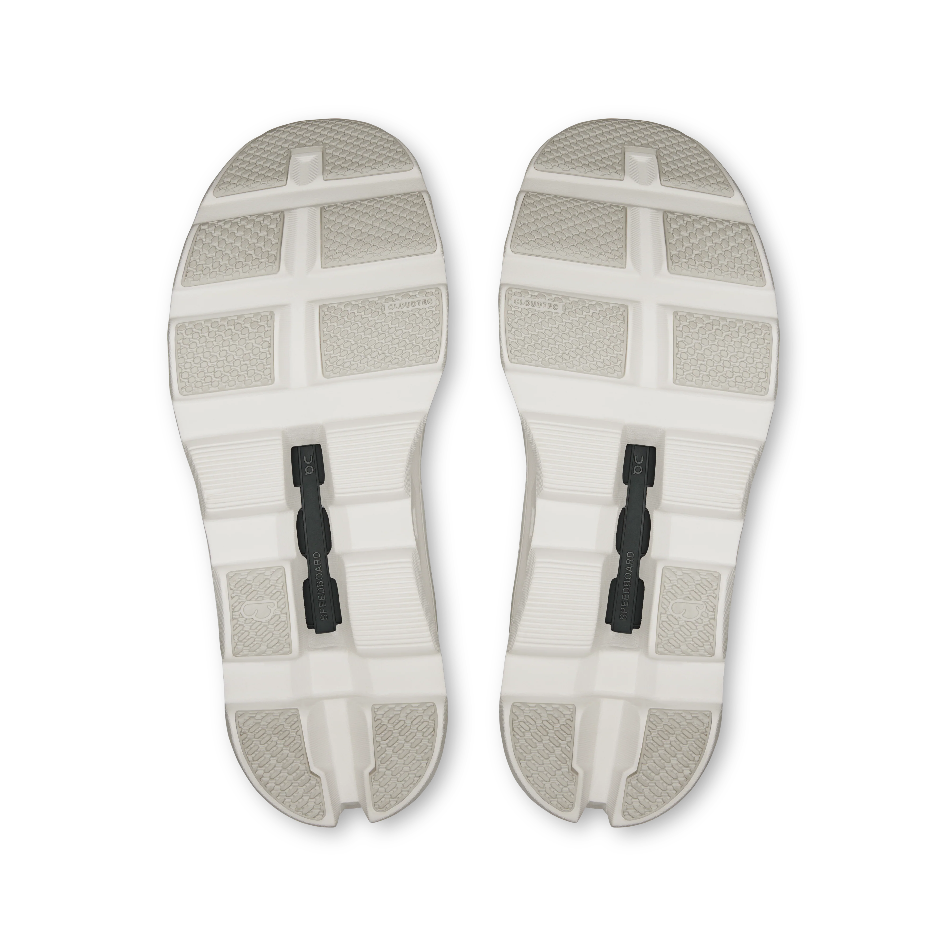 On Running Women's Cloudmonster Void Shoes - White / White - Image 3