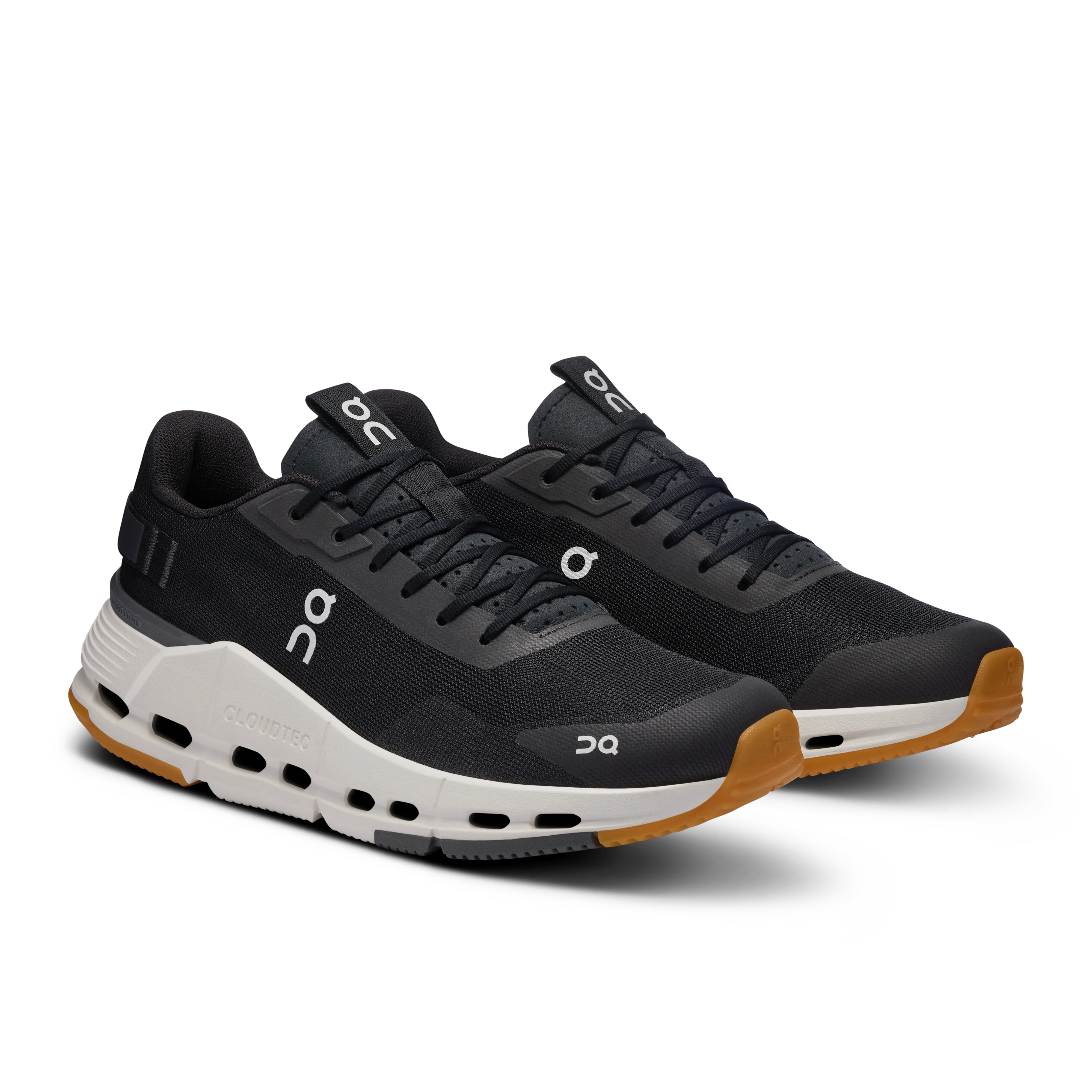 On Running Women's Cloudnova Form 2 Shoes - Black / Ivory - Image 2