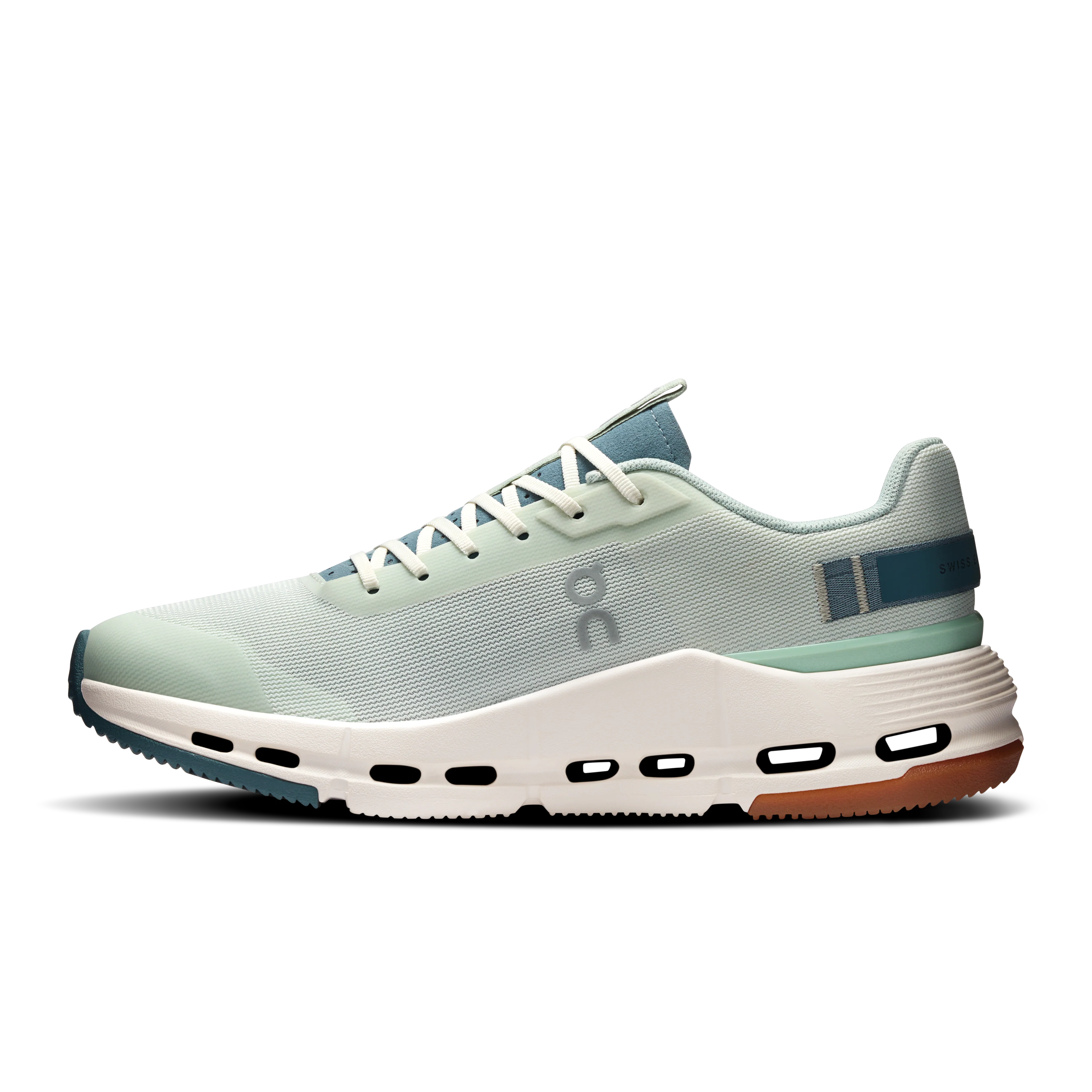 On Running Women's Cloudnova Form 2 Shoes - Iceberg / Creek - Image 4
