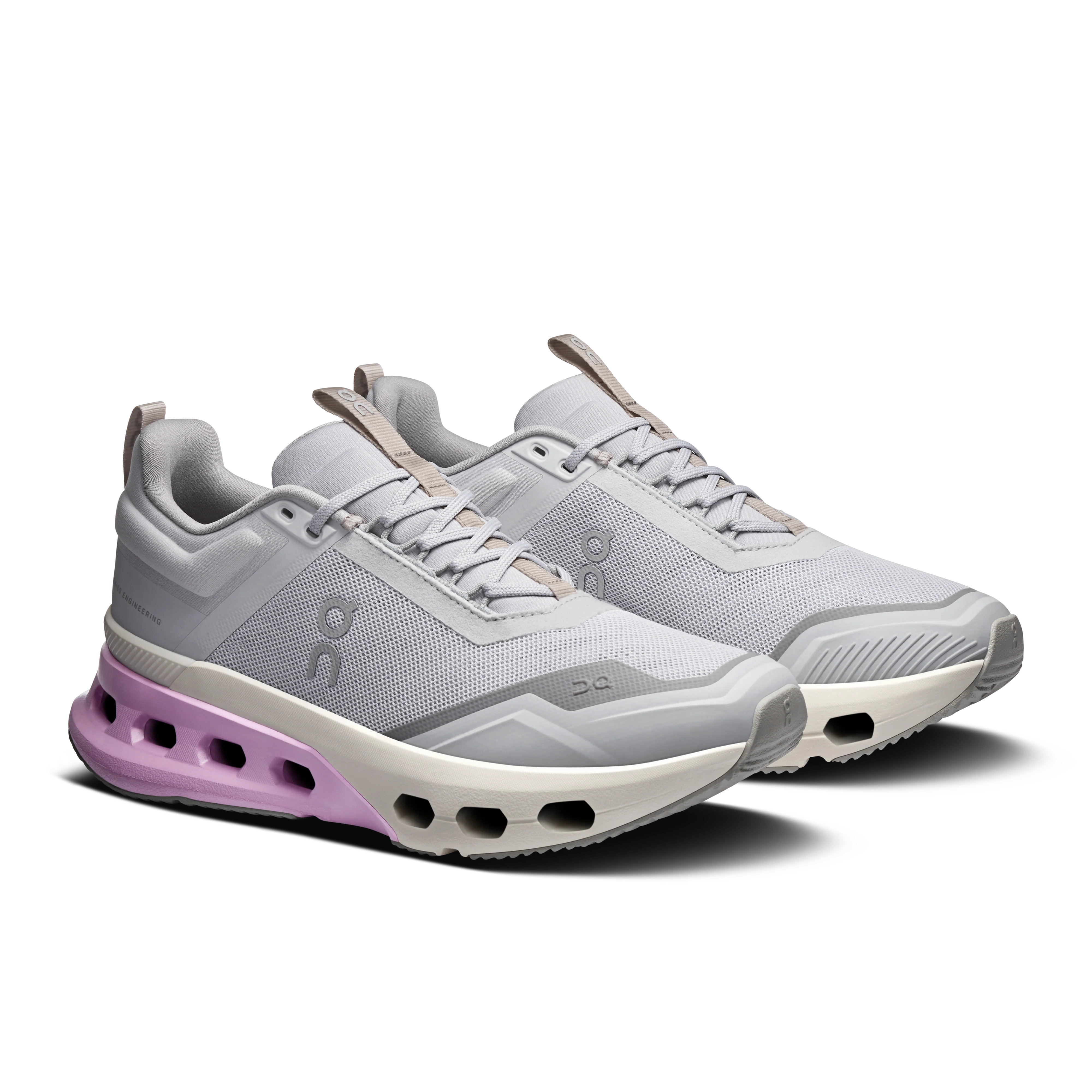 On Running Women's Cloudnova X Shoes - Glacier / Sakura - Image 2