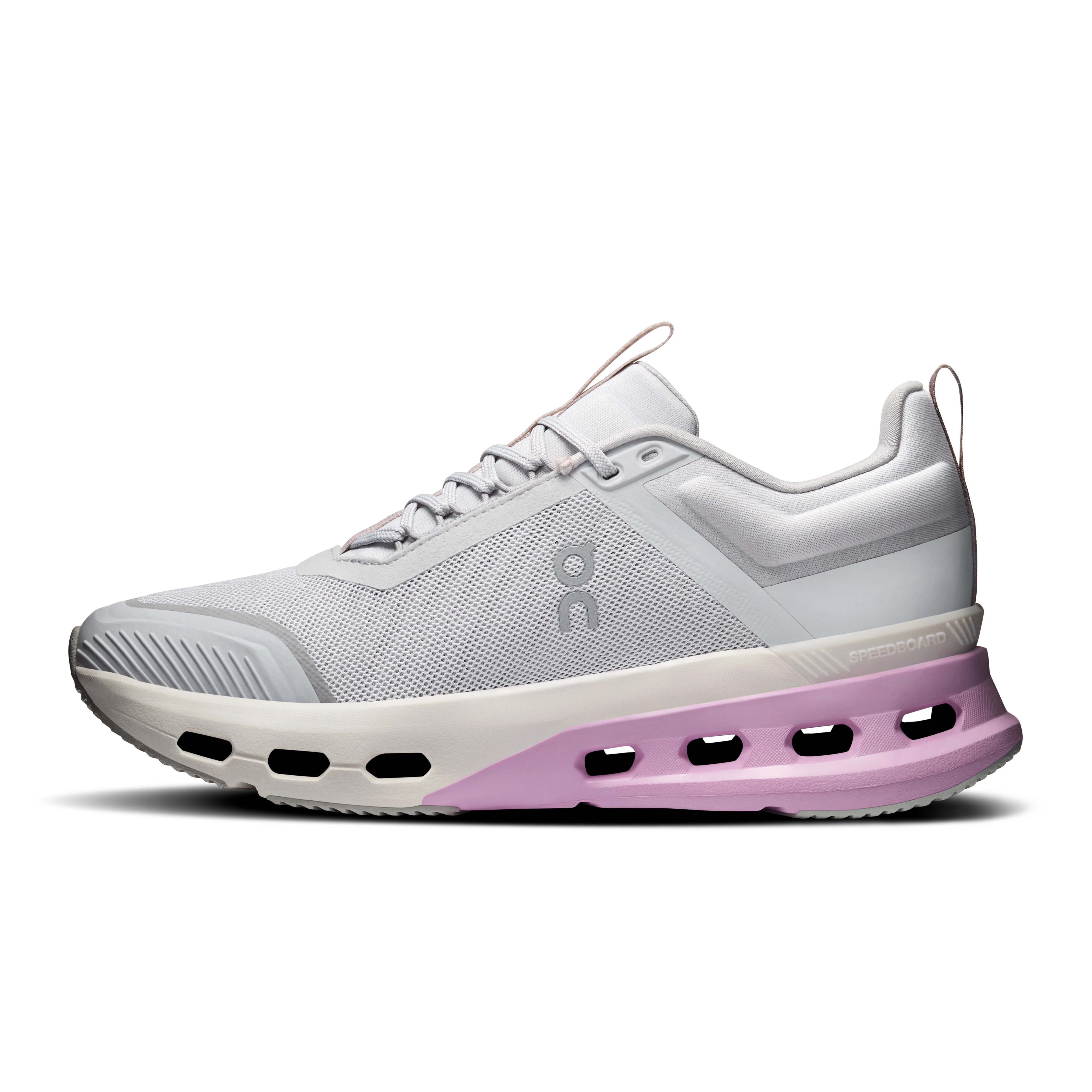 On Running Women's Cloudnova X Shoes - Glacier / Sakura - Image 4