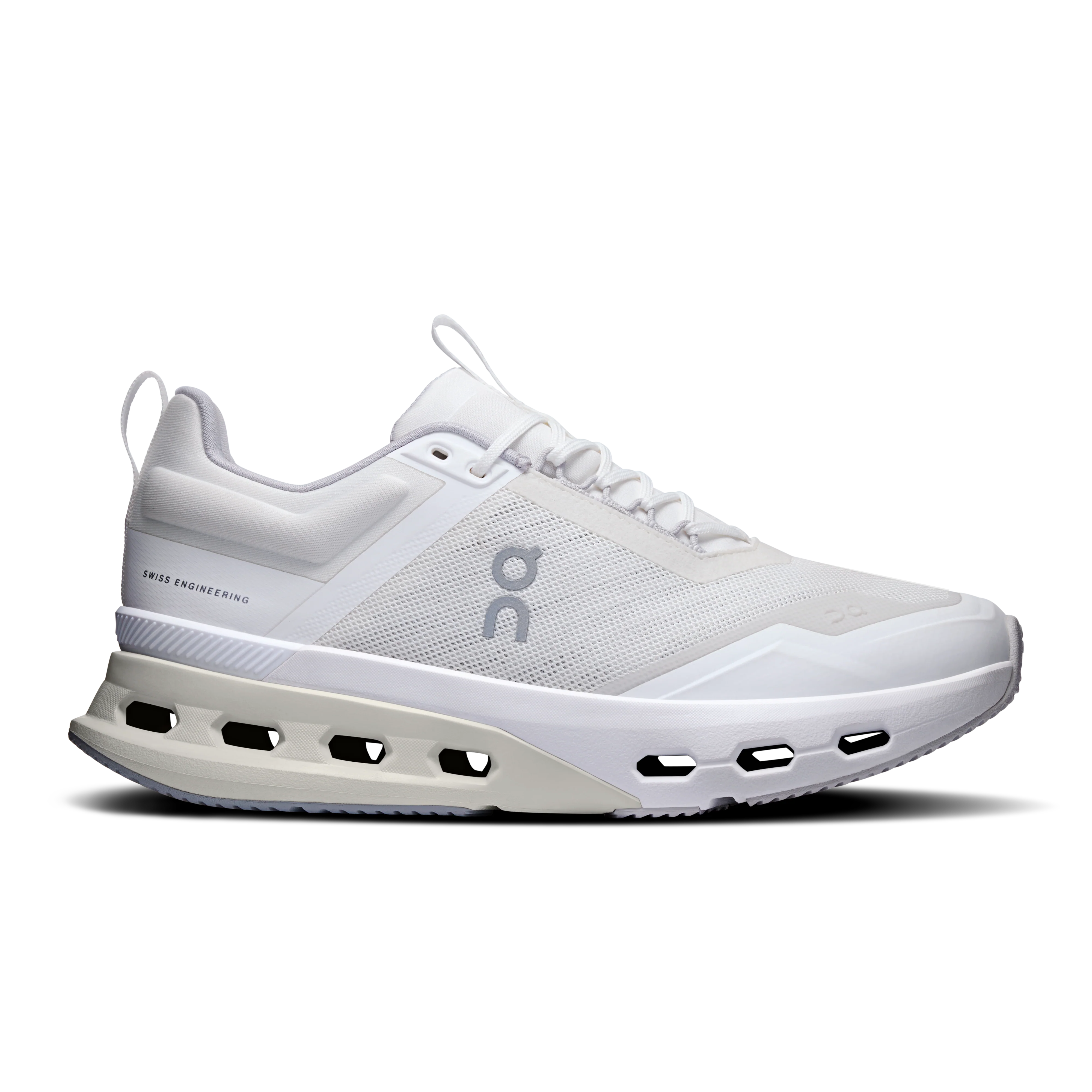 On Running Women's Cloudnova X Shoes - White / Glacier