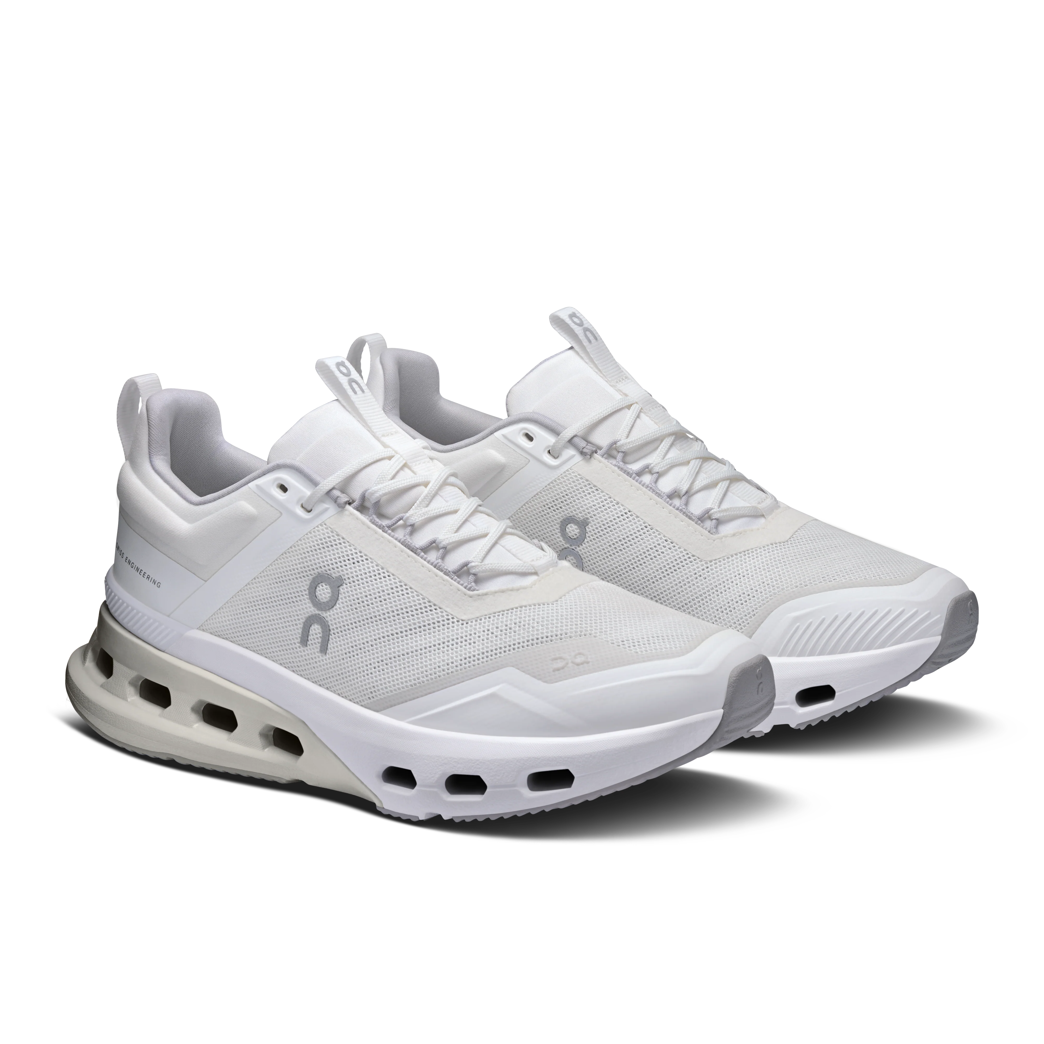 On Running Women's Cloudnova X Shoes - White / Glacier - Image 2
