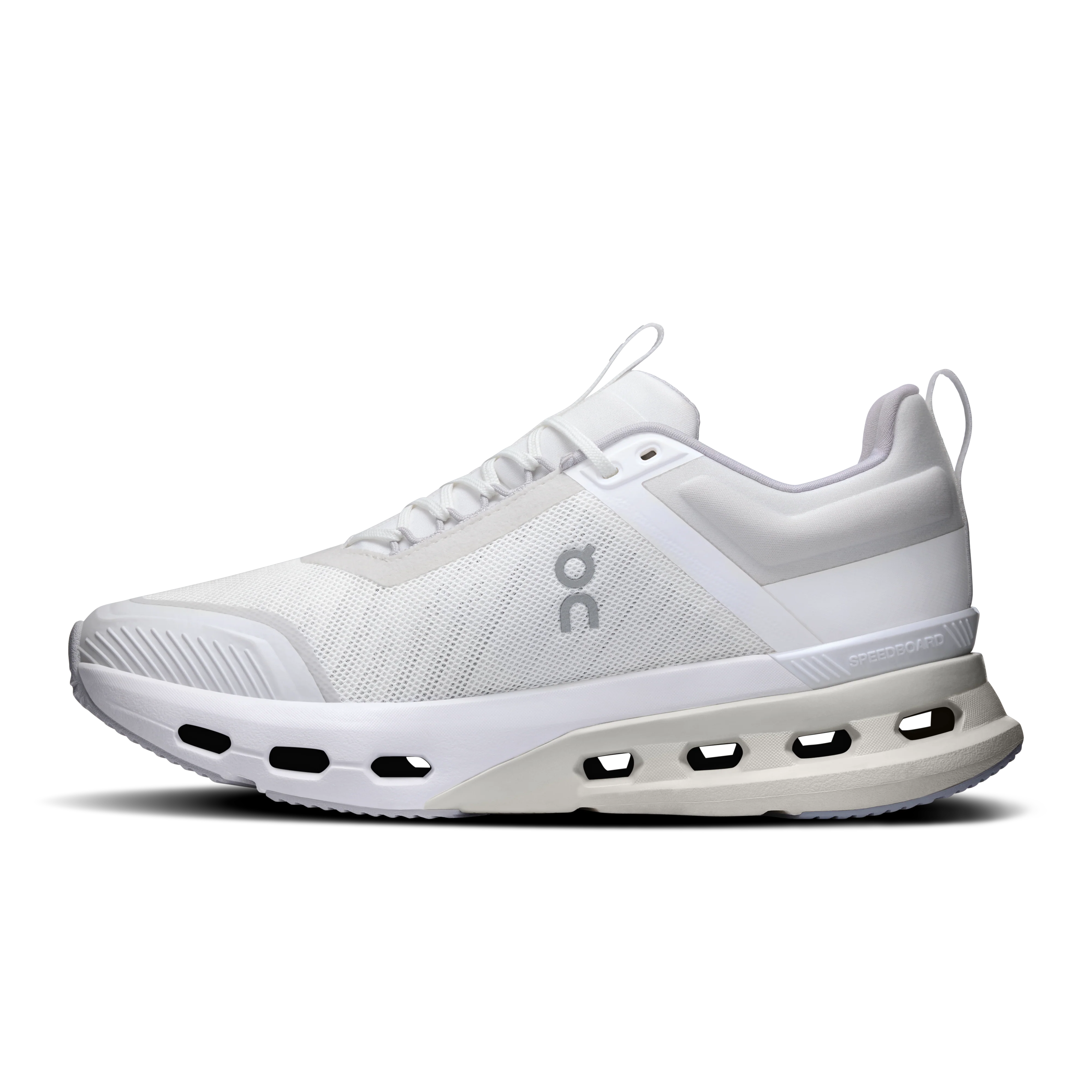 On Running Women's Cloudnova X Shoes - White / Glacier - Image 4