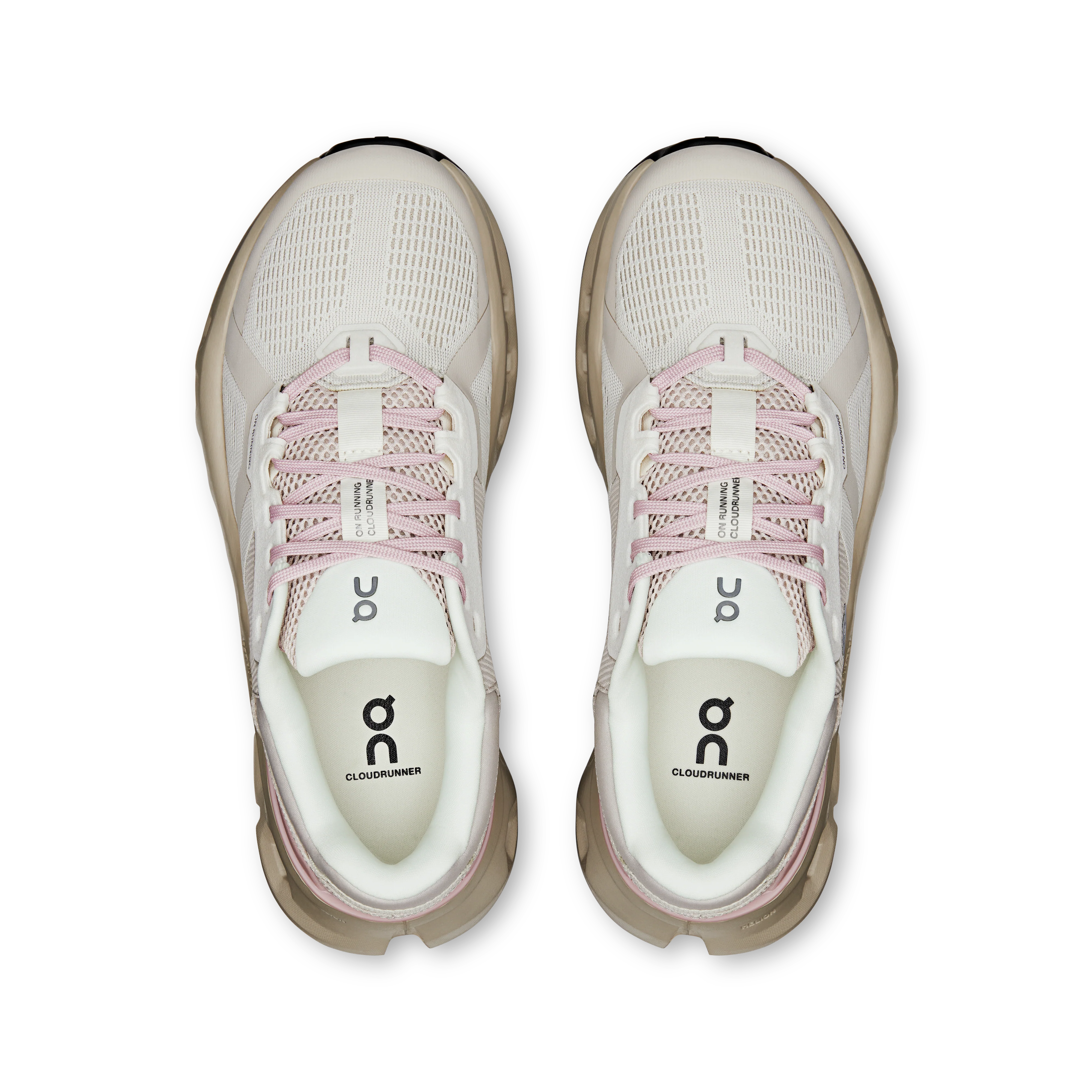 On Running Women's Cloudrunner 2 Shoes - Silver / Mauve - Image 3