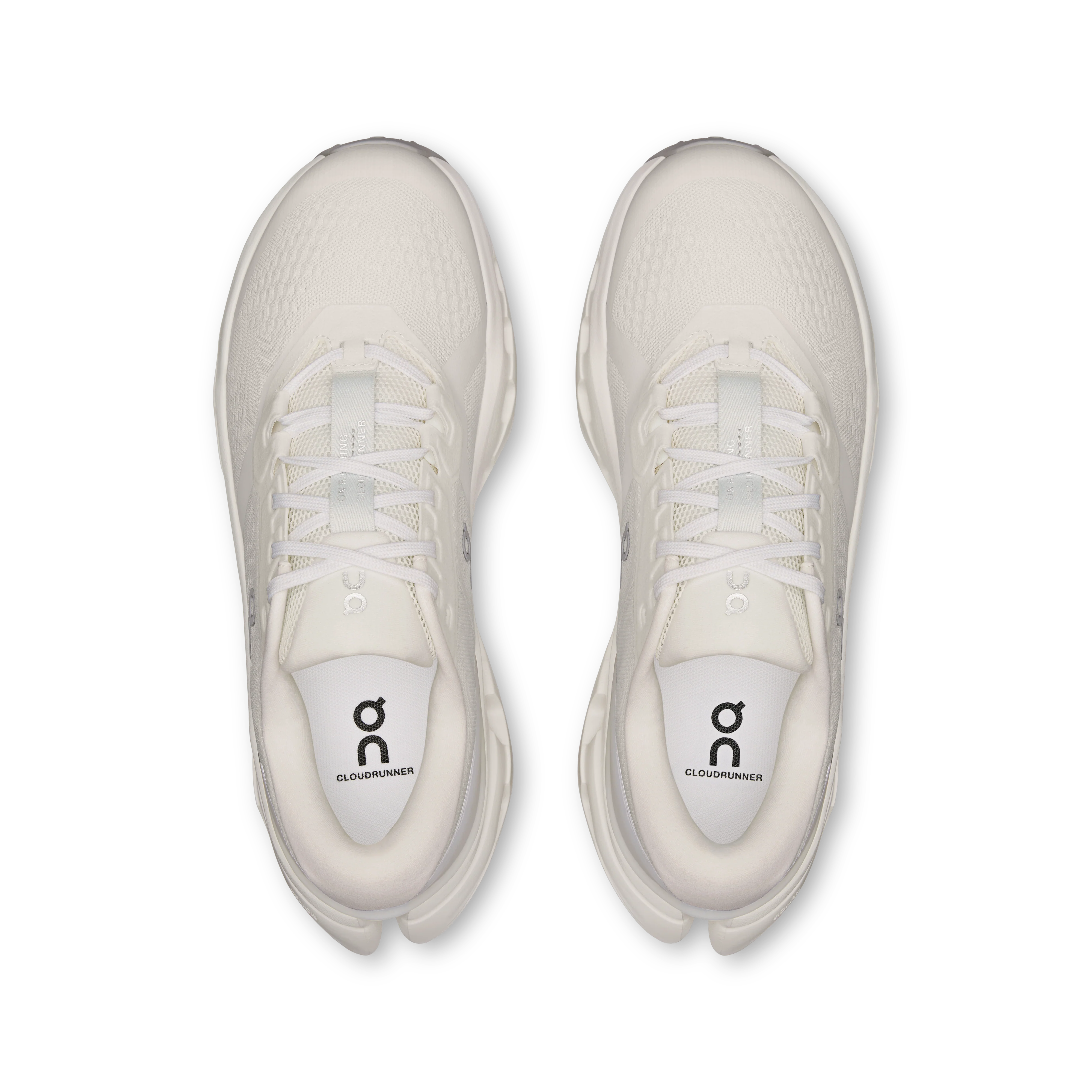 On Running Women's Cloudrunner 3 Shoes - White / Ivory - Image 3