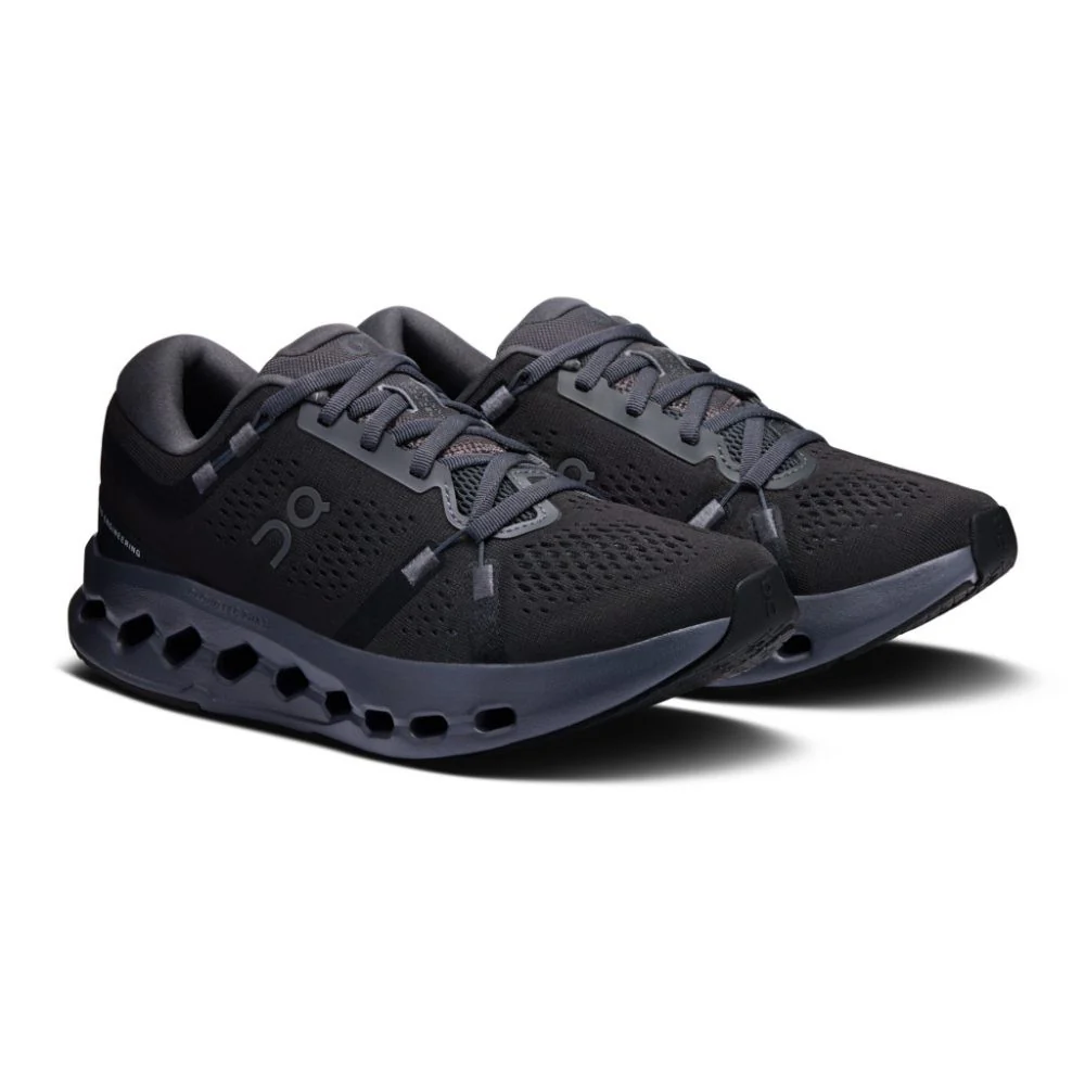 On Running Women's Cloudsurfer 2 Shoes - Black / Black - Image 2