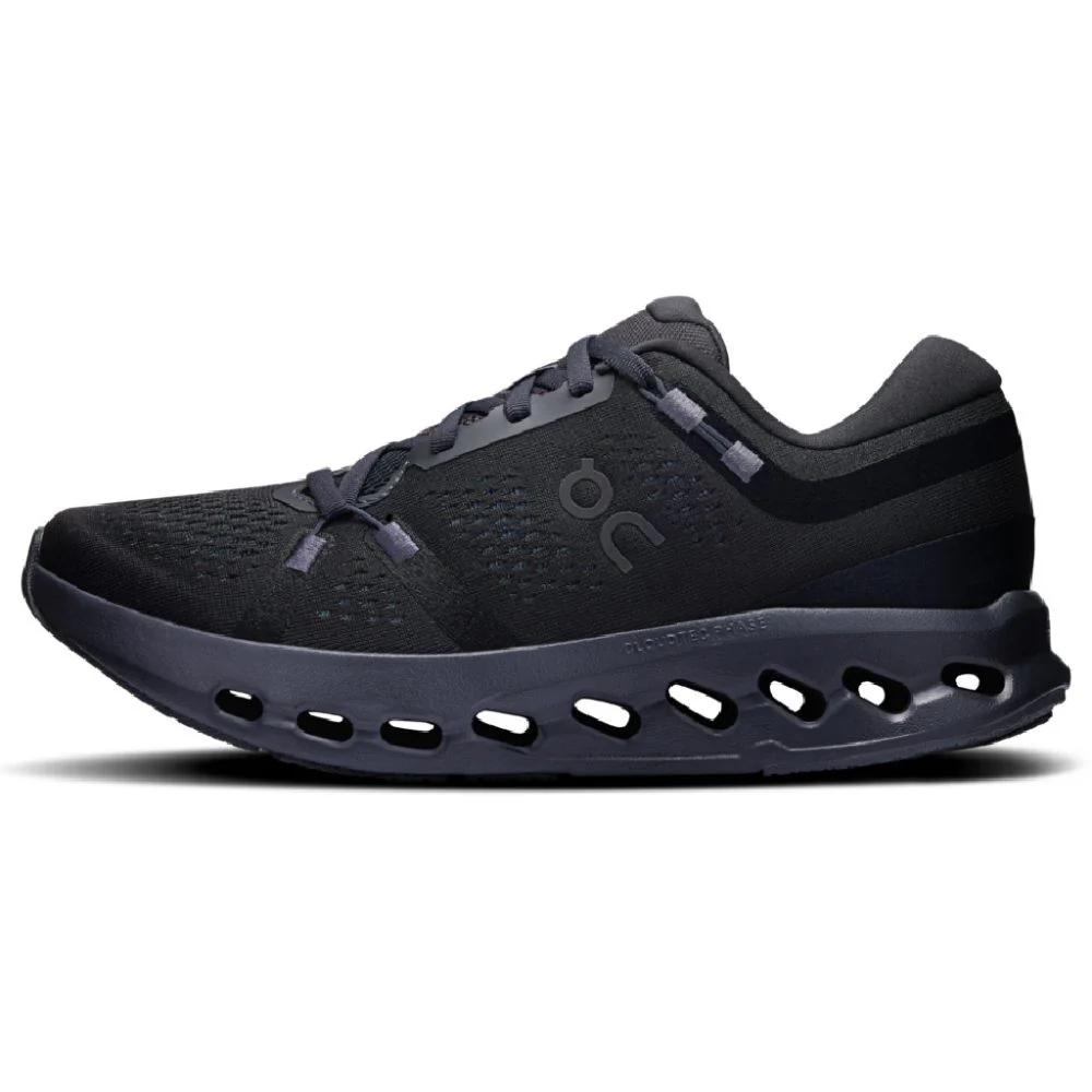 On Running Women's Cloudsurfer 2 Shoes - Black / Black - Image 3
