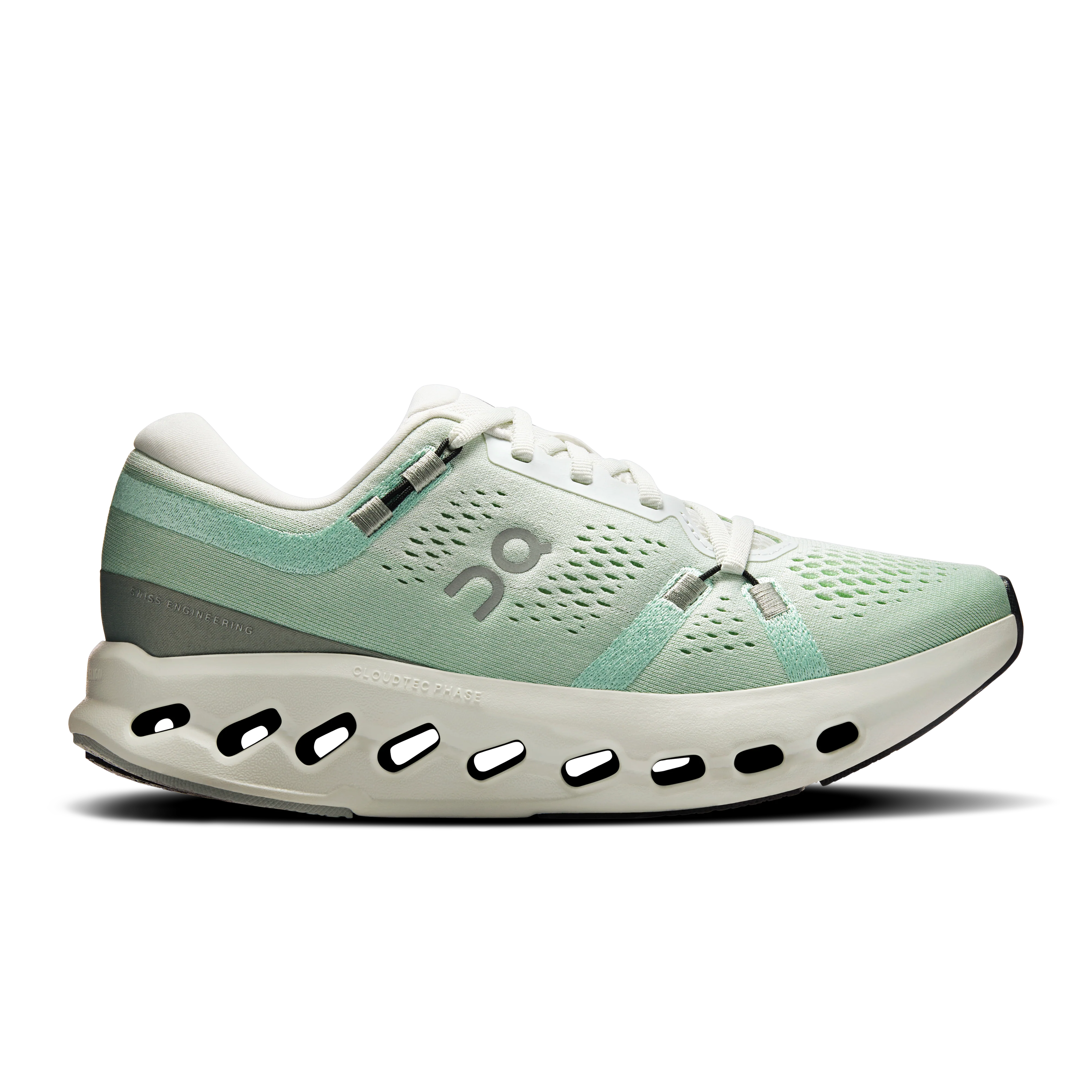 On Running Women's Cloudsurfer 2 Shoes - Ivory / Creek