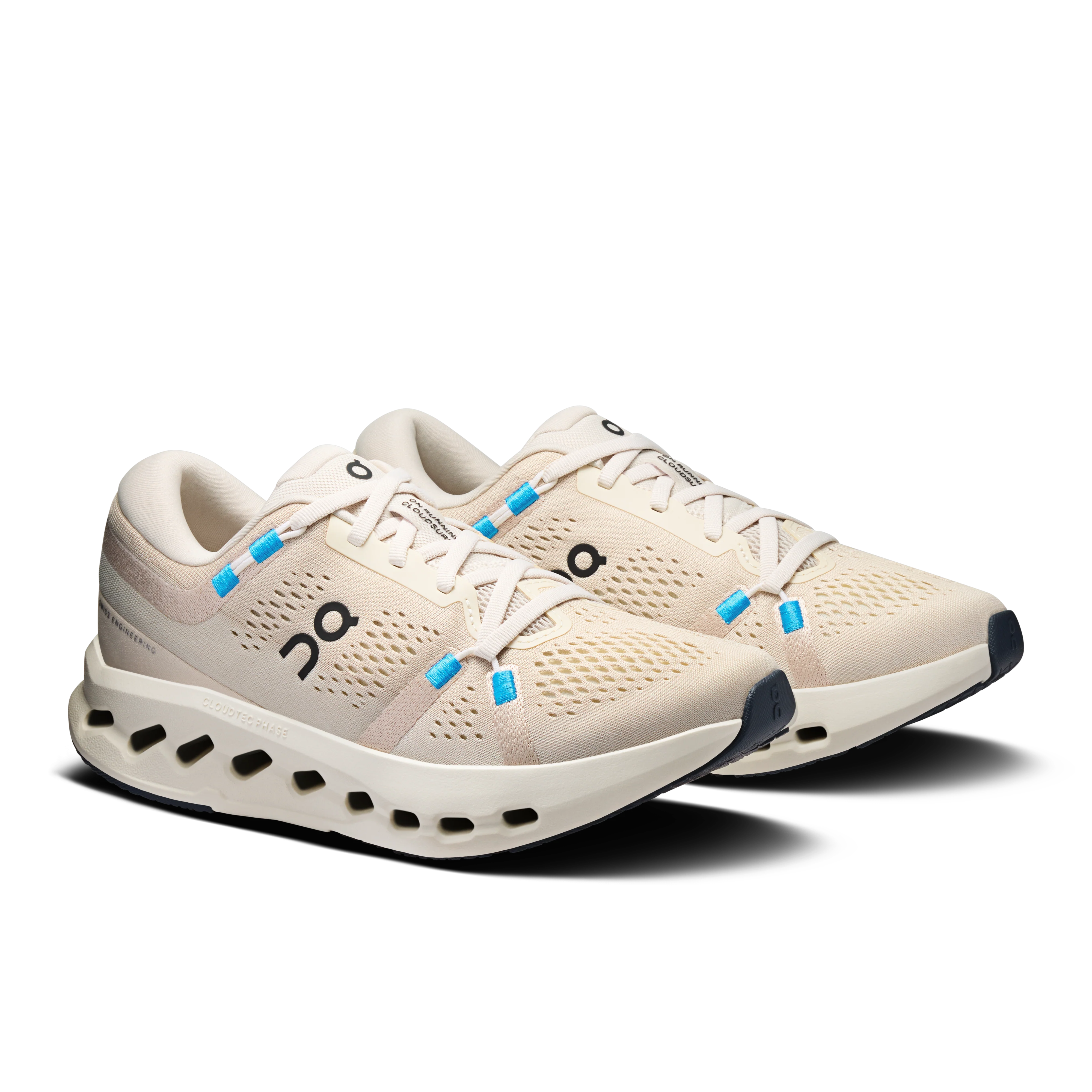 On Running Women's Cloudsurfer 2 Wide Shoes - Pearl / Ivory - Image 2