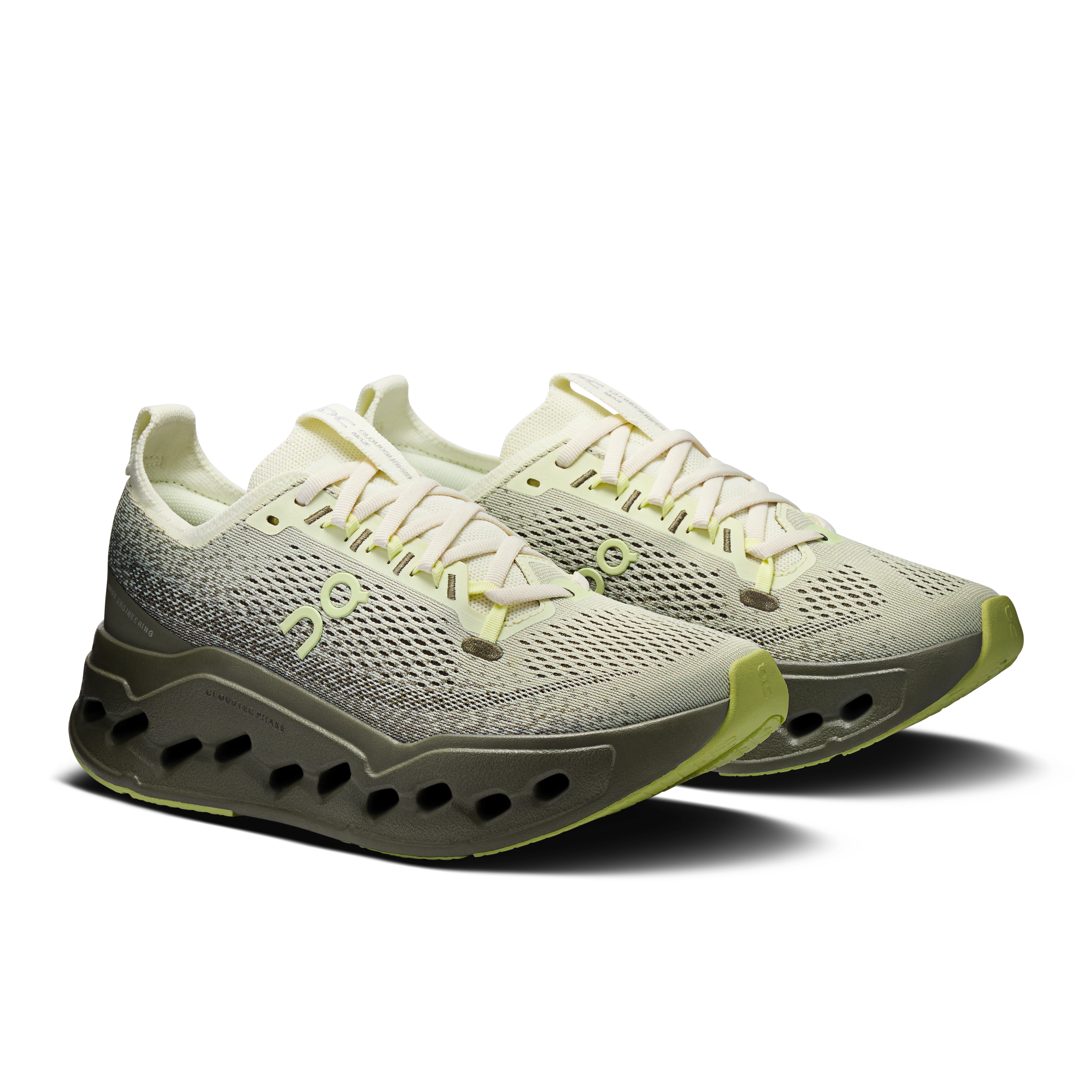 On Running Women's Cloudsurfer Max Shoes - Seedling / Olive - Image 2