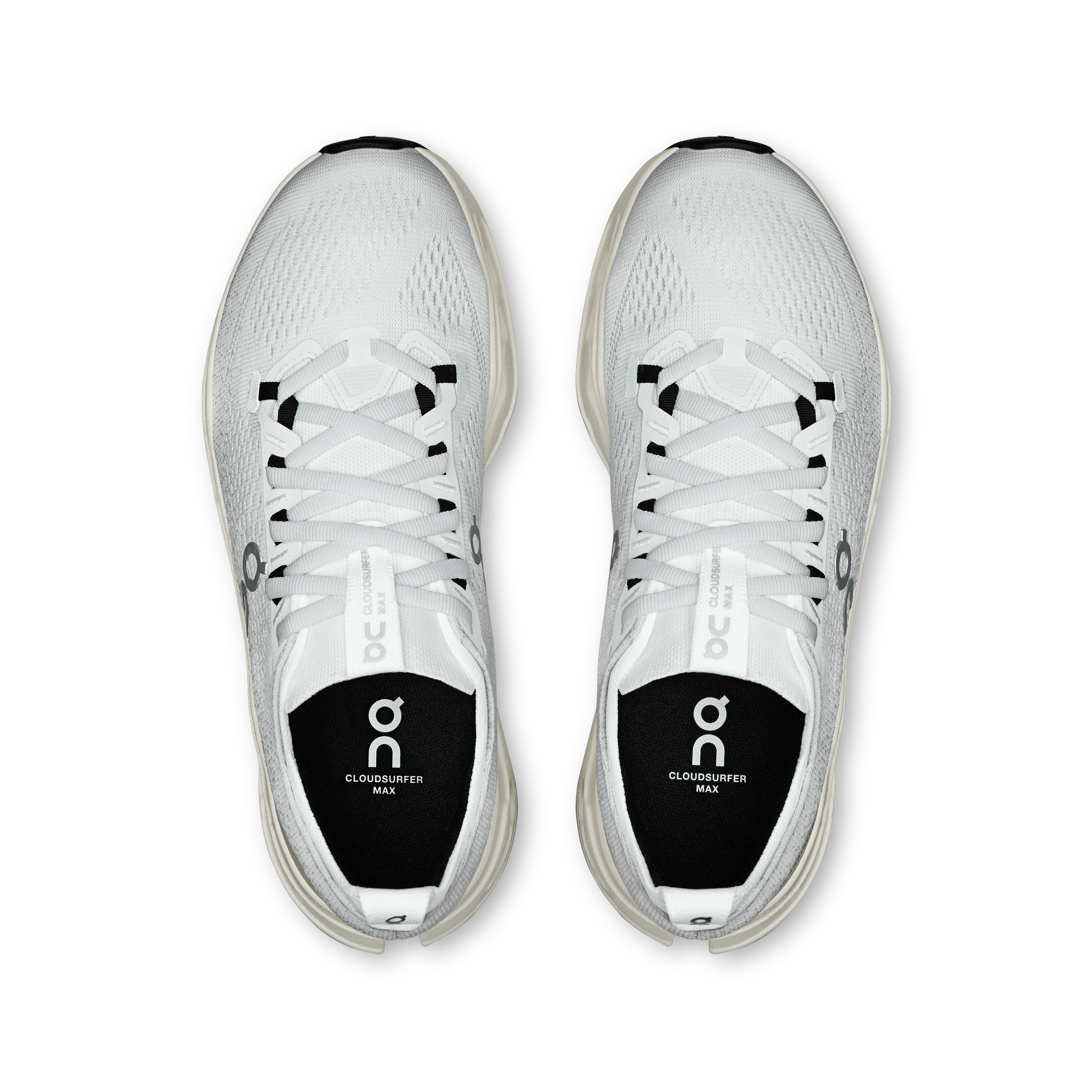 On Running Women's Cloudsurfer Max Shoes - White / White - Image 3