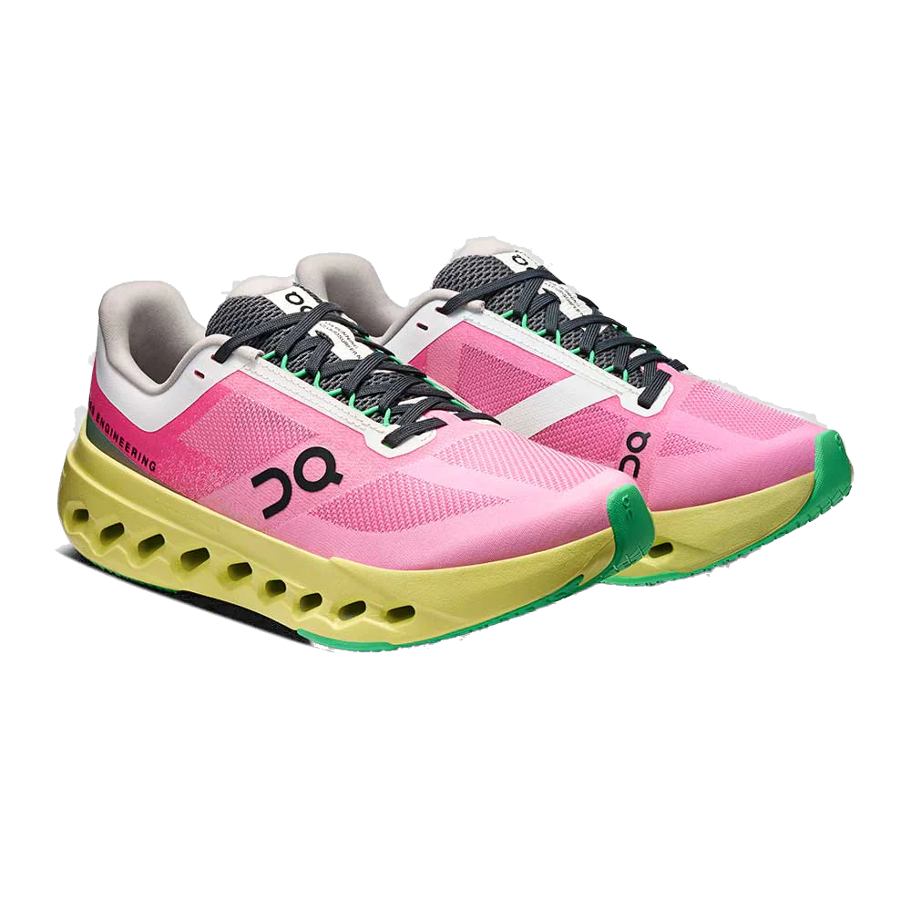 On Running Women's Cloudsurfer Next Shoes - Pink / Limelight - Image 2