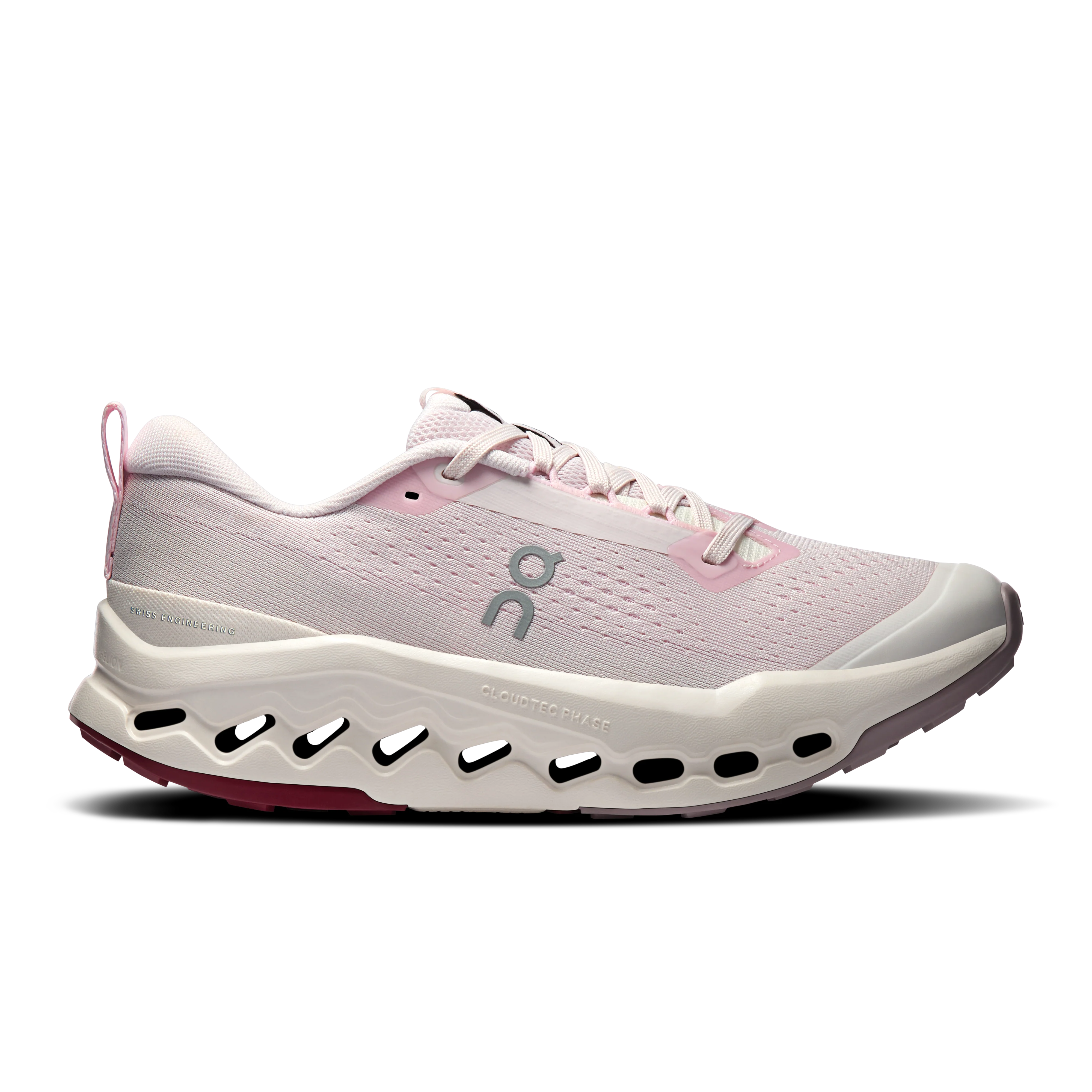 On Running Women's Cloudsurfer Trail 2 Shoes - Lily / Gardenia
