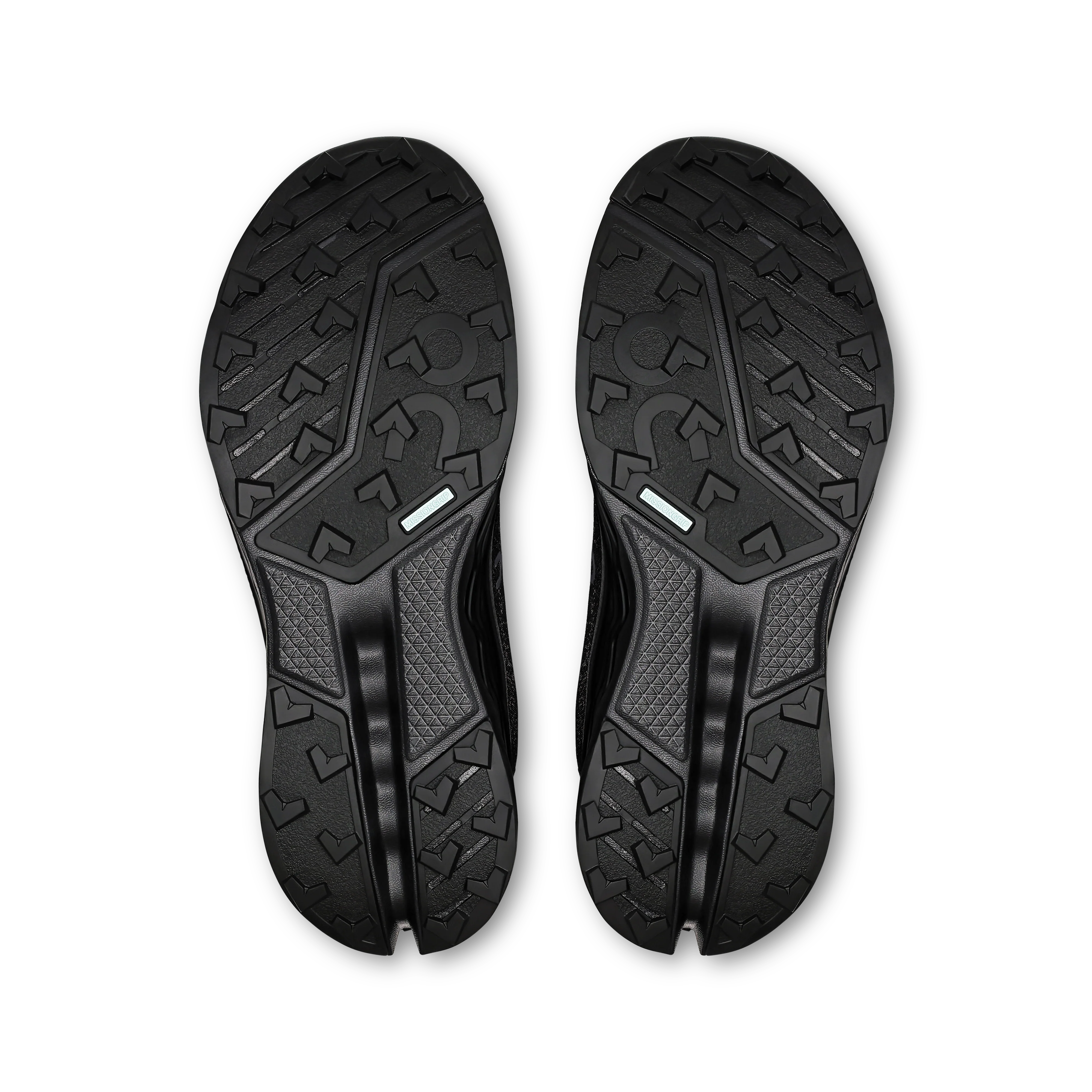 On Running Women's Cloudsurfer Trail 2 Waterproof Shoes - Black / Black - Image 3