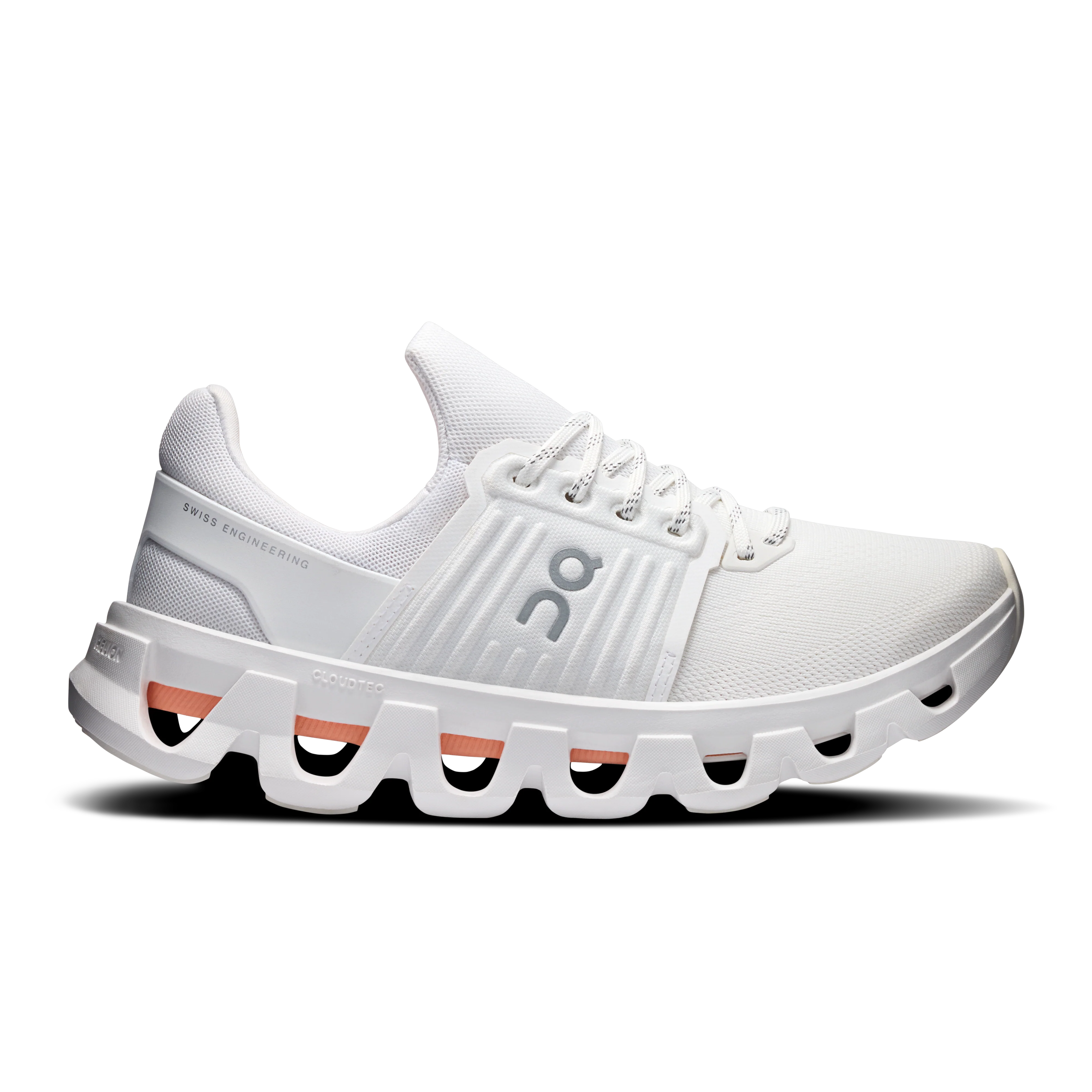 On Running Women's Cloudswift 4 Ad Shoes - White / Sunstone