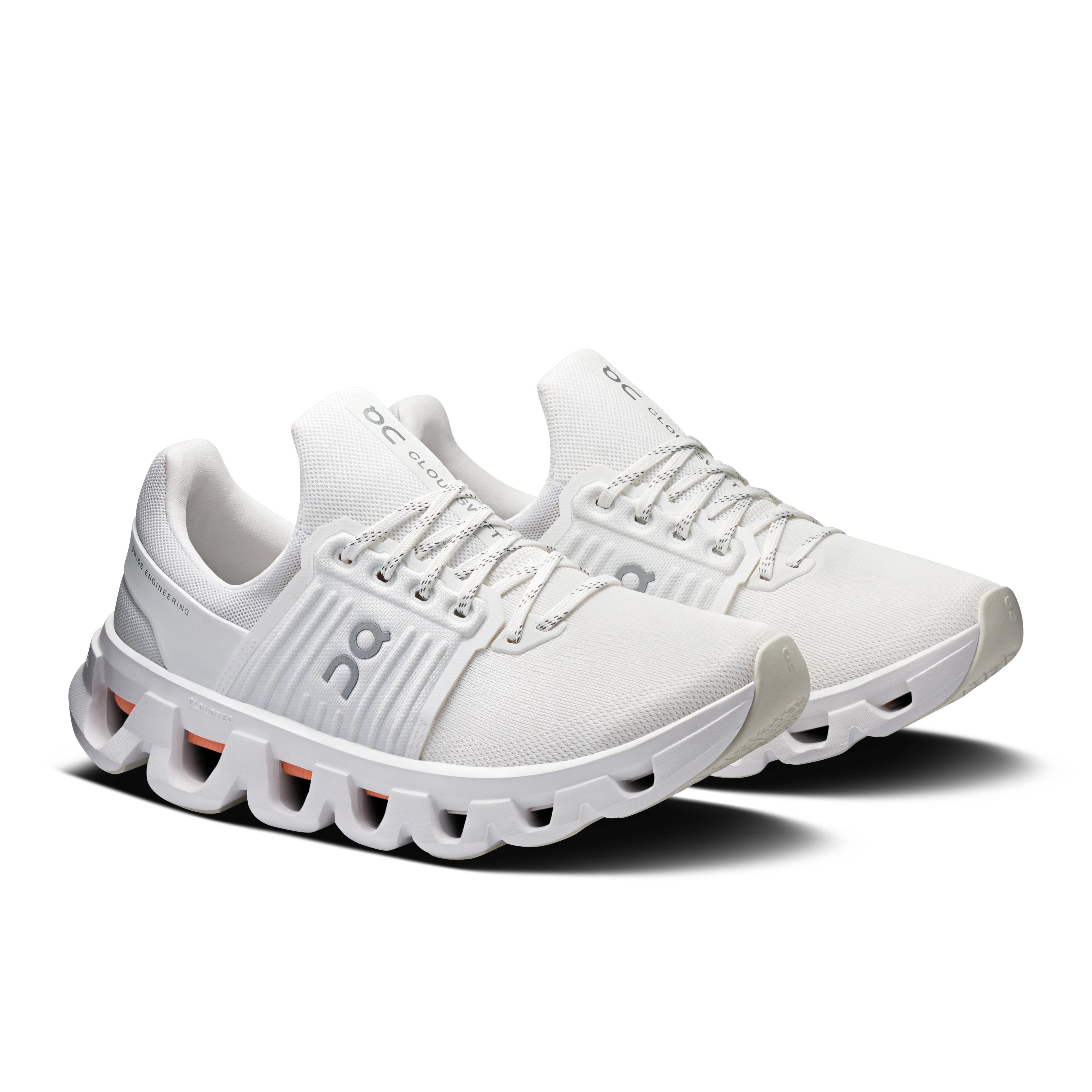 On Running Women's Cloudswift 4 Ad Shoes - White / Sunstone - Image 2