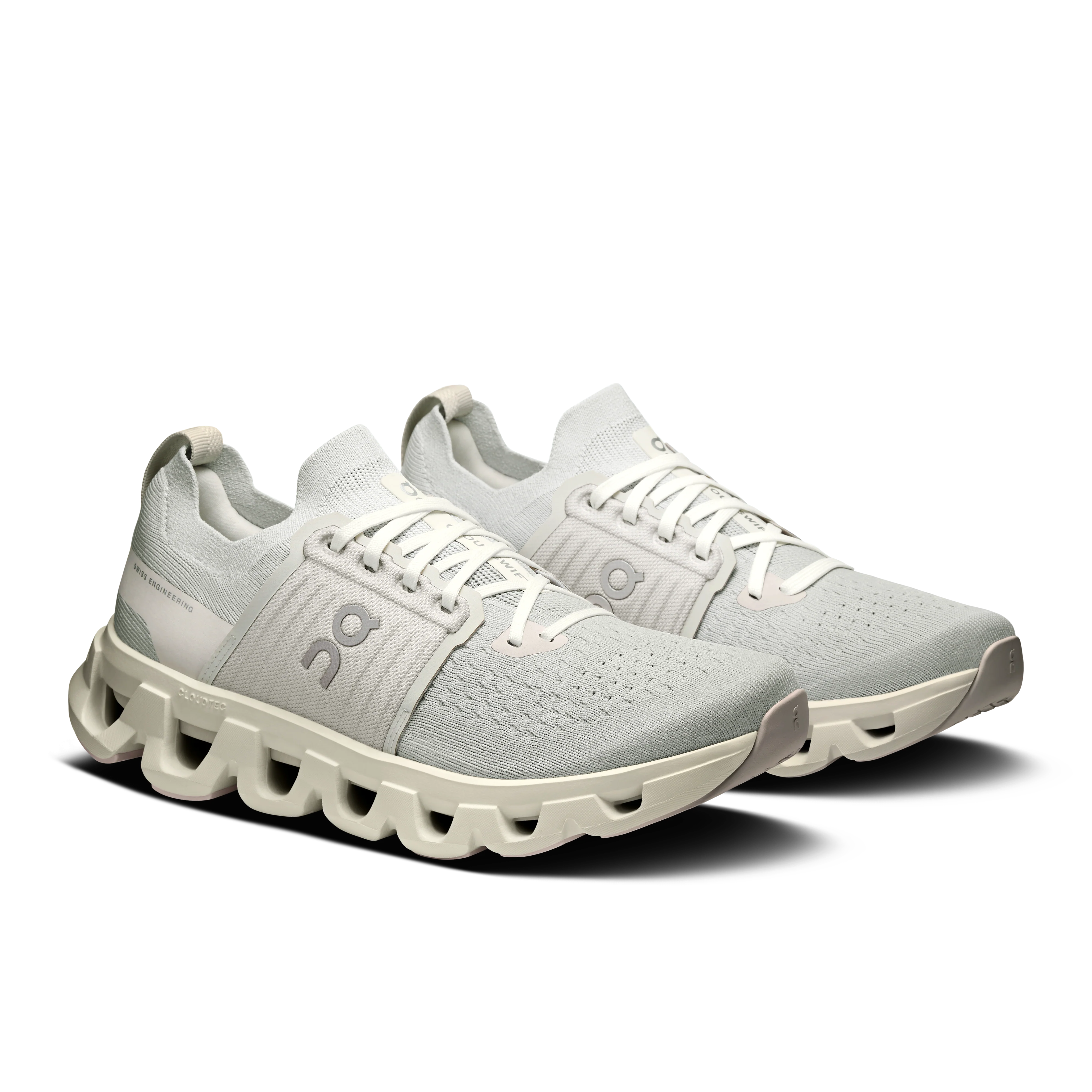 On Running Women's Cloudswift 4 Shoes - Wolf / Sand - Image 2