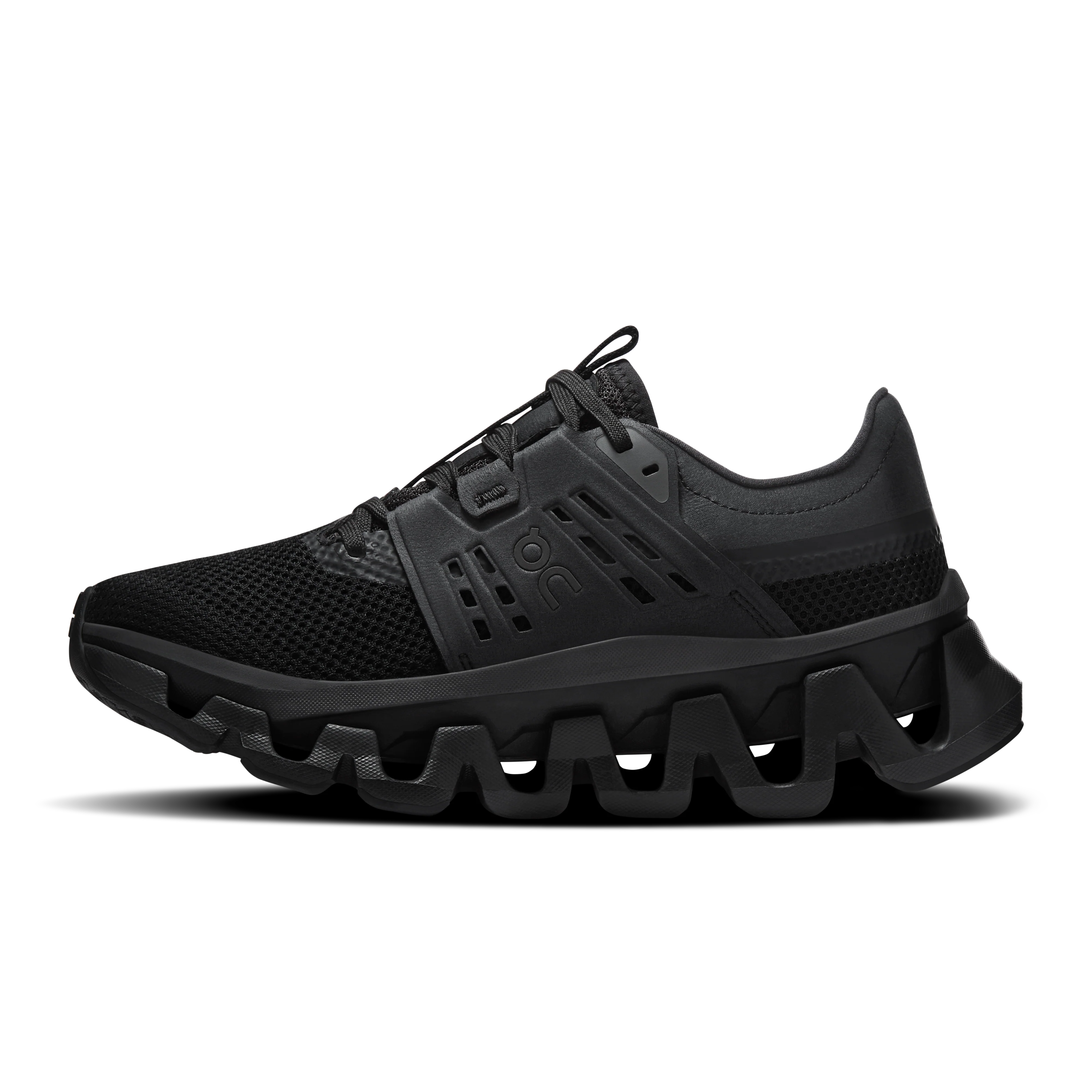 On Running Women's Cloudswift Amp Shoes - Black / Black - Image 4