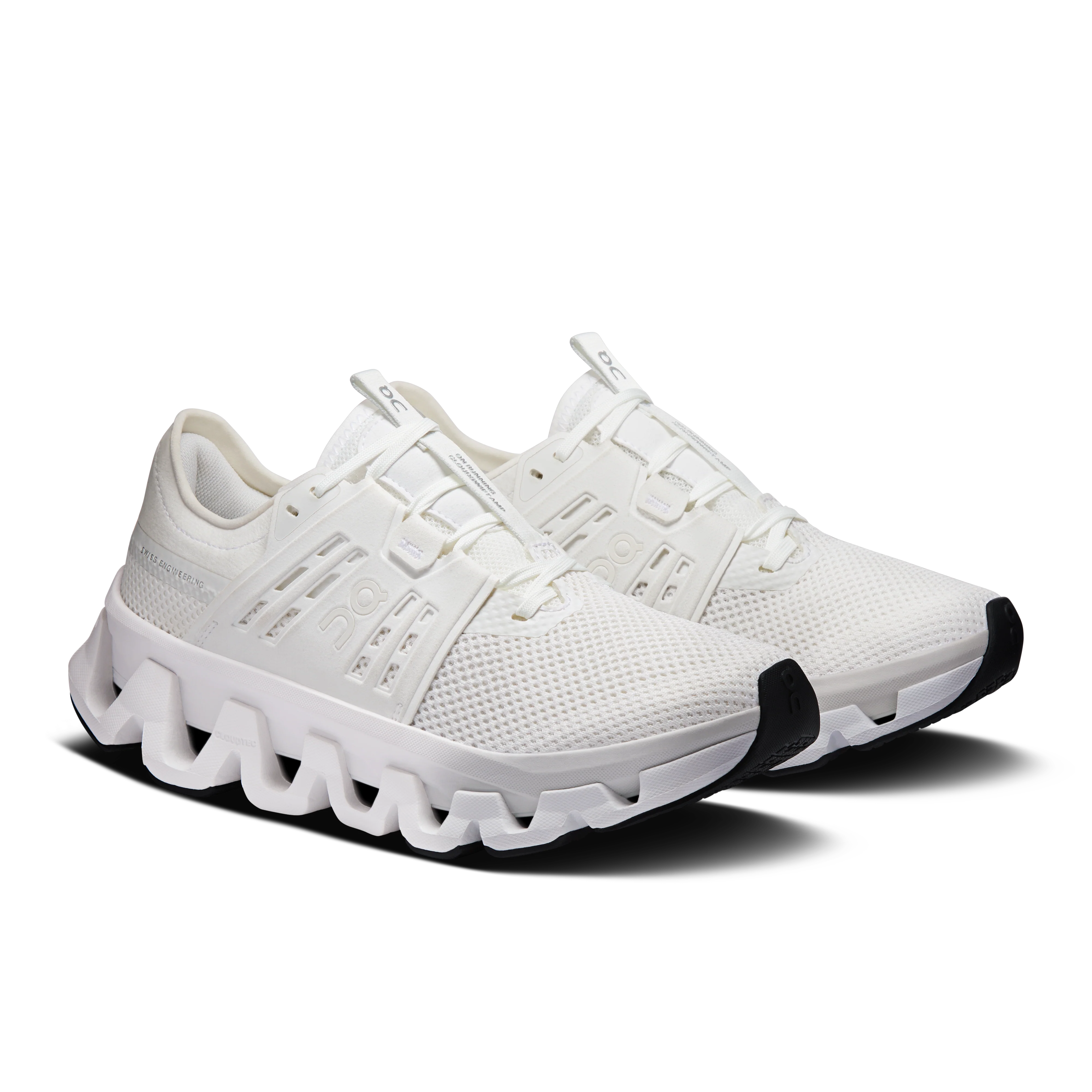 On Running Women's Cloudswift Amp Shoes - White / White - Image 2