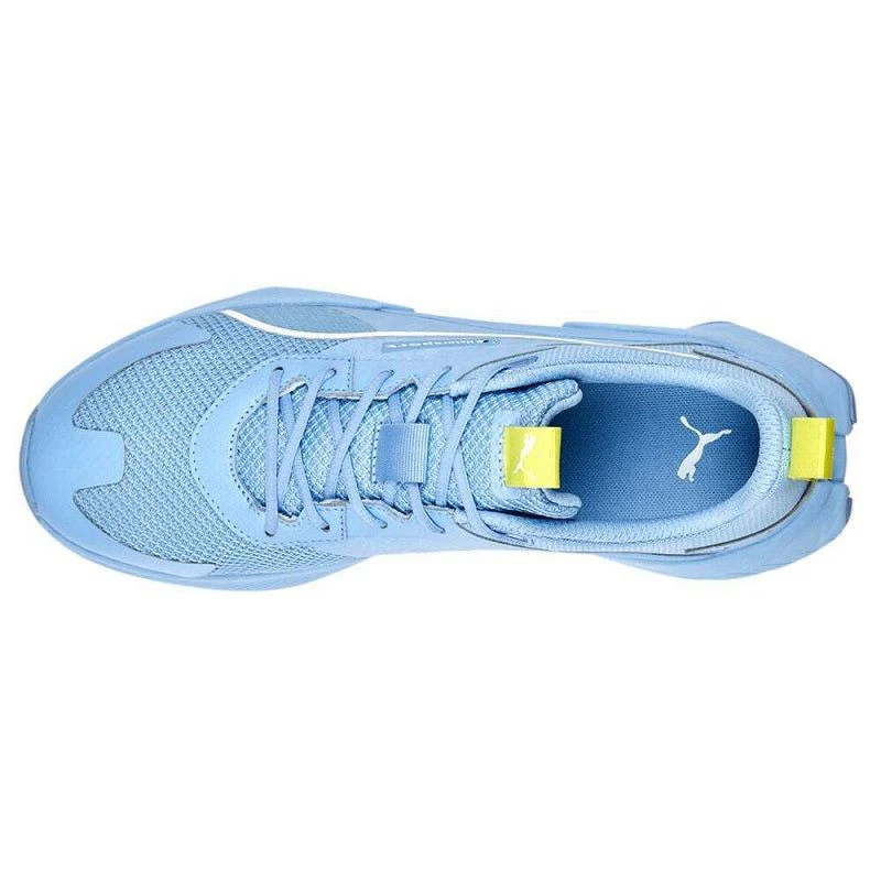 Puma Men's BMW M Motorsports LGND Renegade Shoes - Day Dream Blue / Yellow / White - Image 4